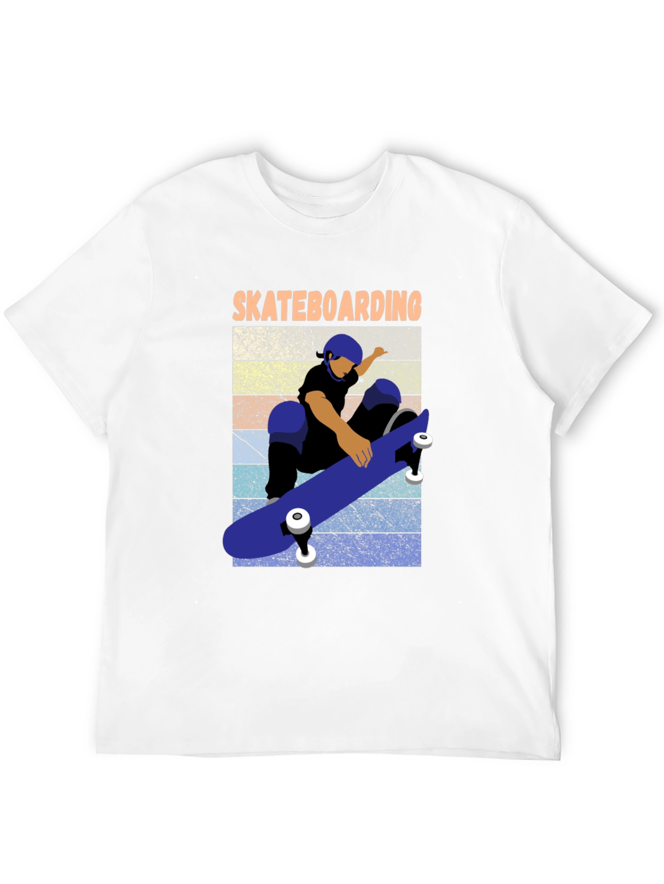 Skateboarding T-Shirt - Retro Skateboard Design