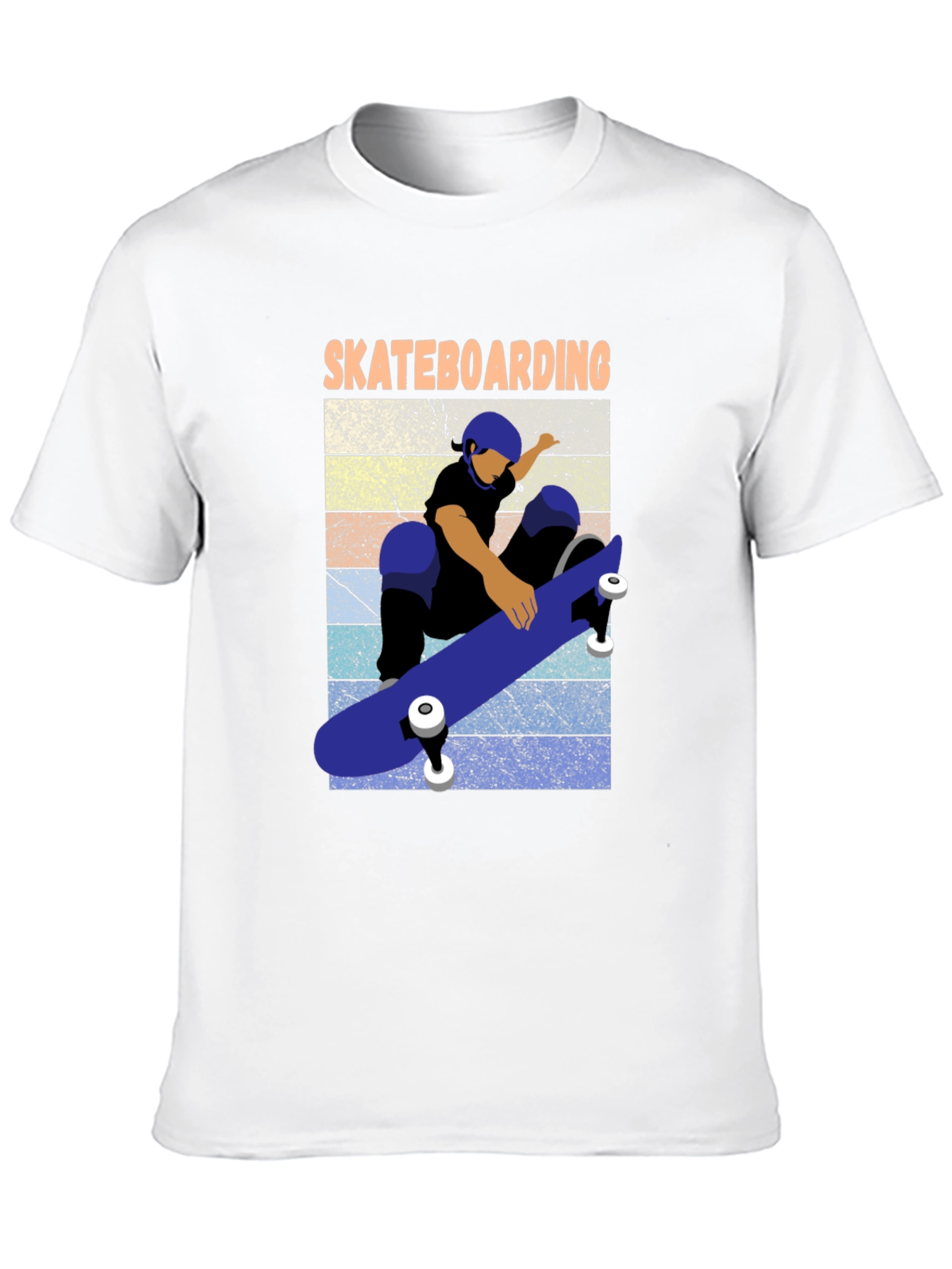 Skateboarding T-Shirt - Retro Skateboard Design