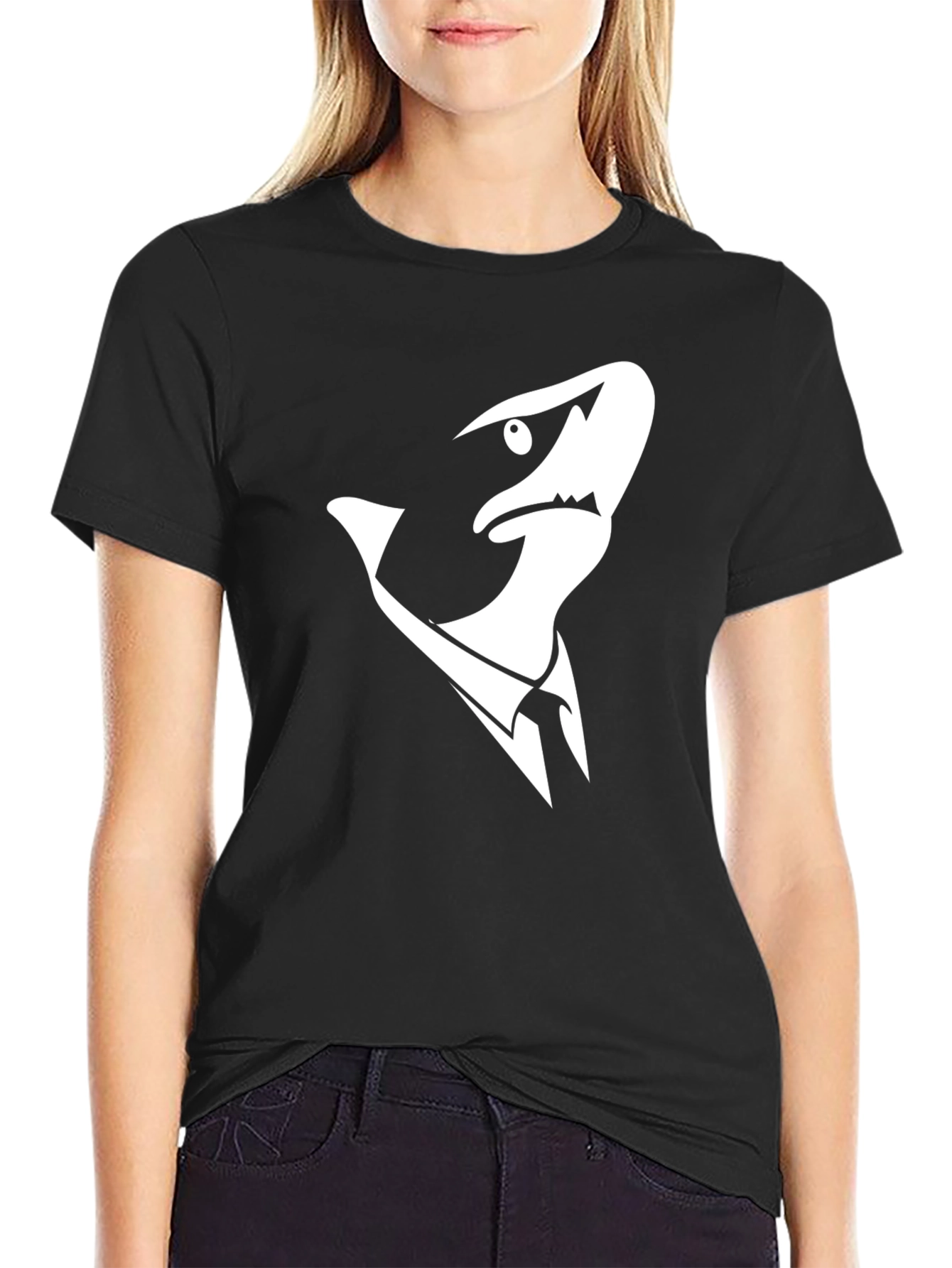 Shark Suit T-Shirt - Cool Graphic Tee