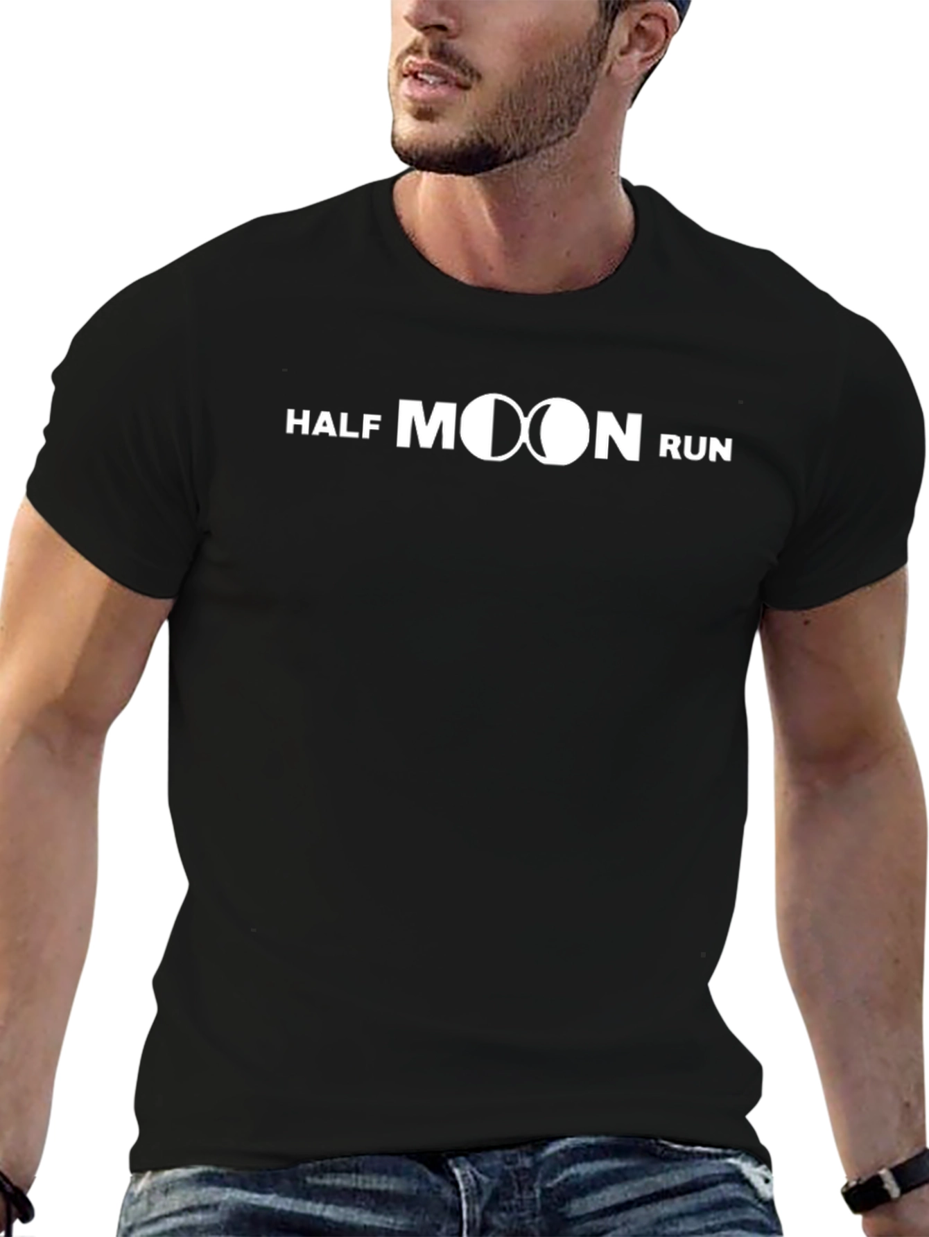 Half Moon Run T-Shirt - Black Graphic Tee