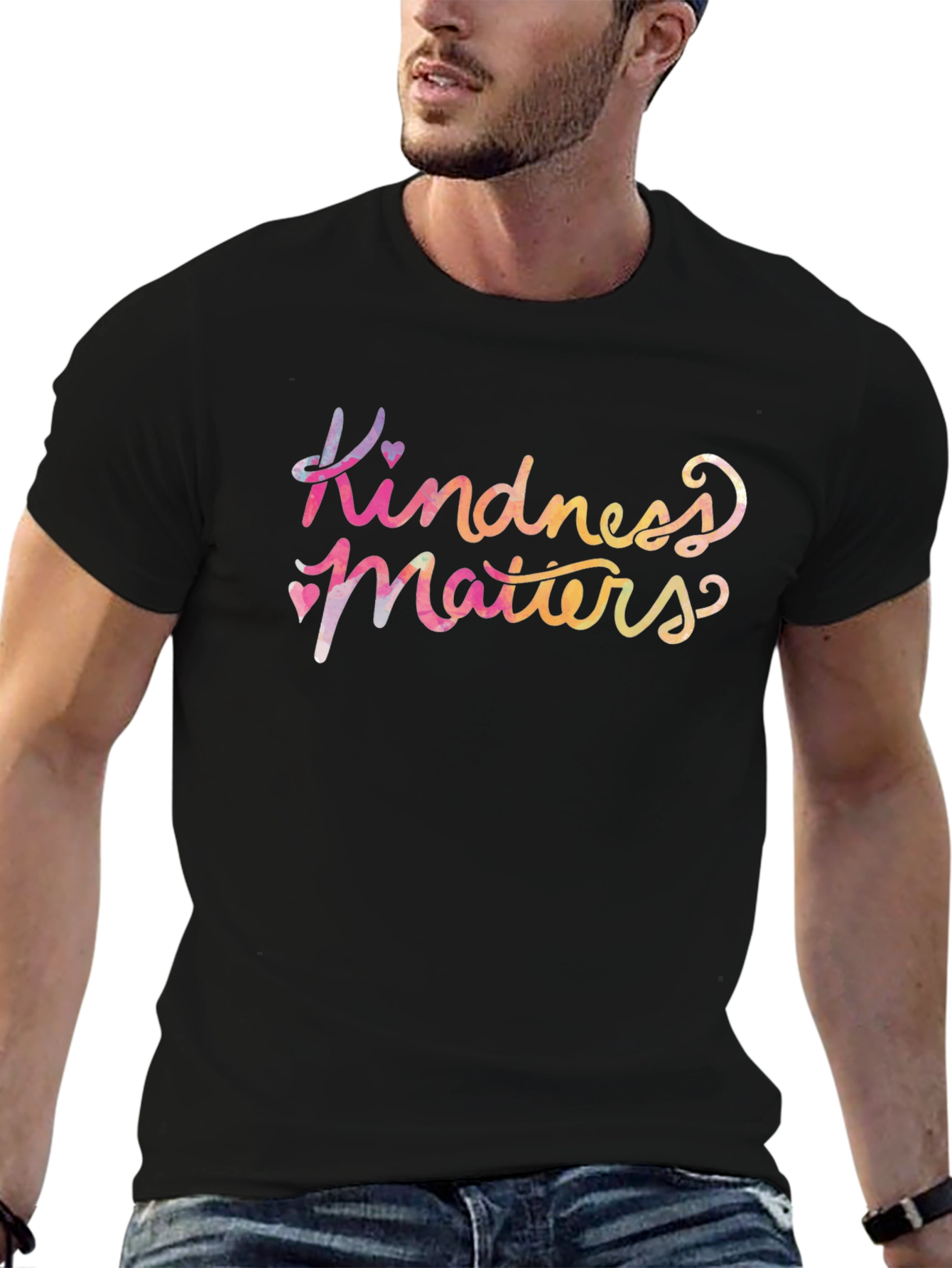 Kindness Matters Graphic Tee - Soft Cotton Unisex T-Shirt