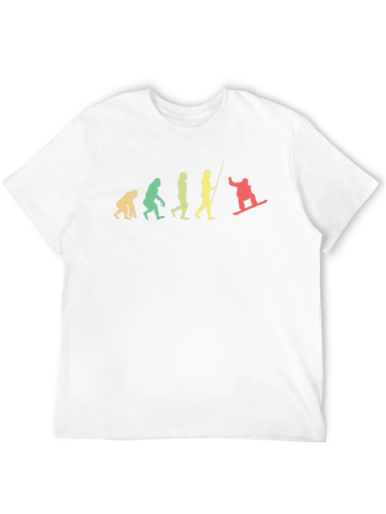 Evolution of Snowboarding T-Shirt - Black
