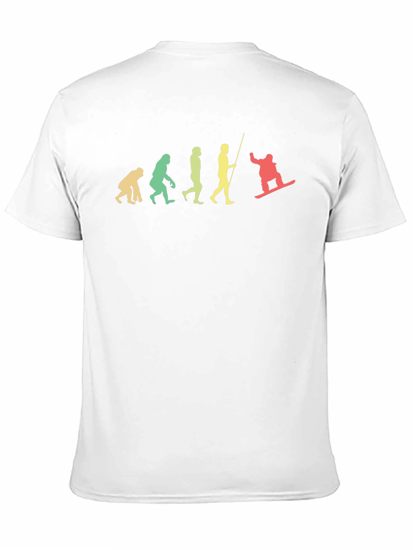 Evolution of Snowboarding T-Shirt - Black