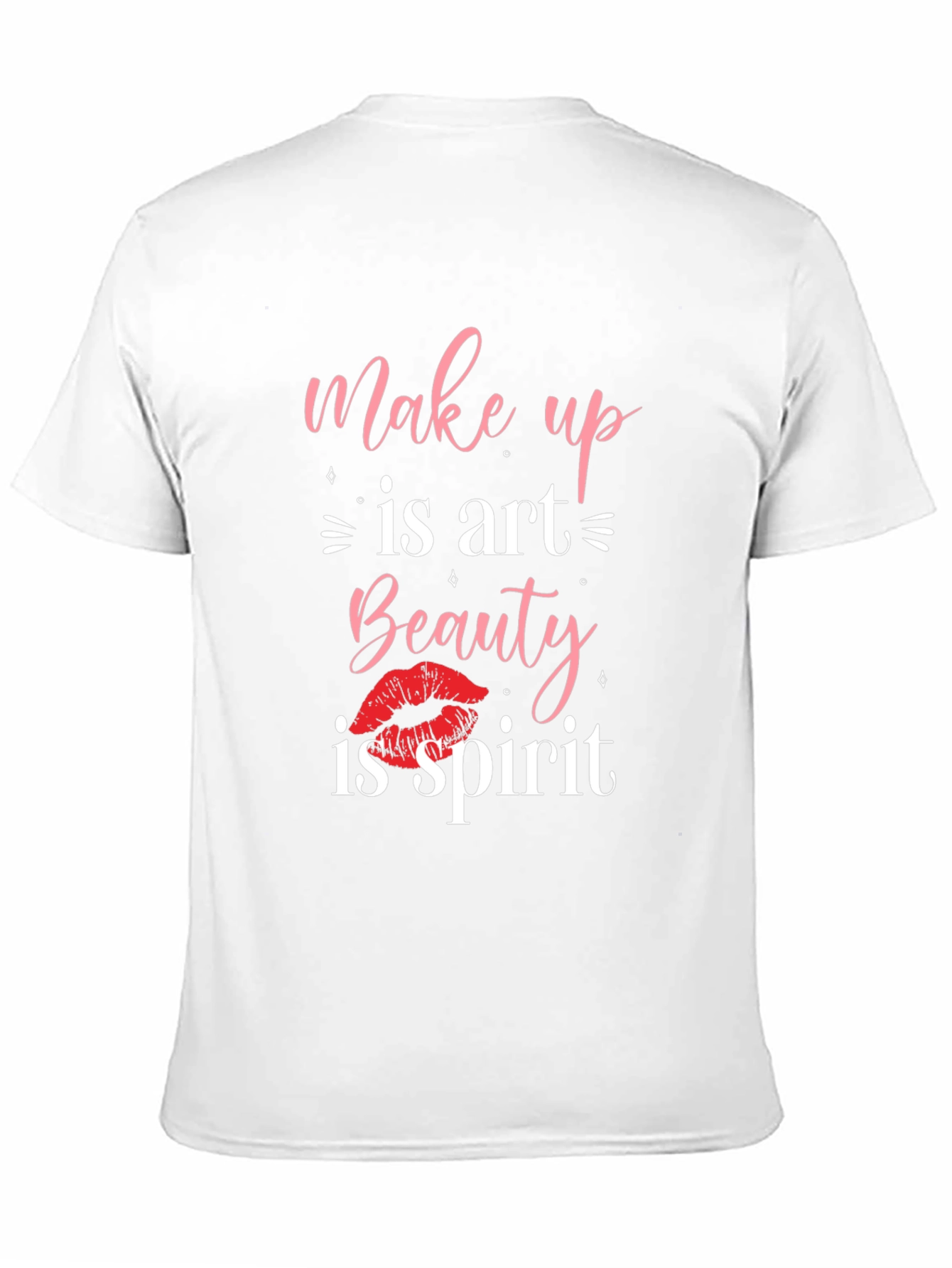 Makeup is Art Beauty is Spirit Graphic Tee