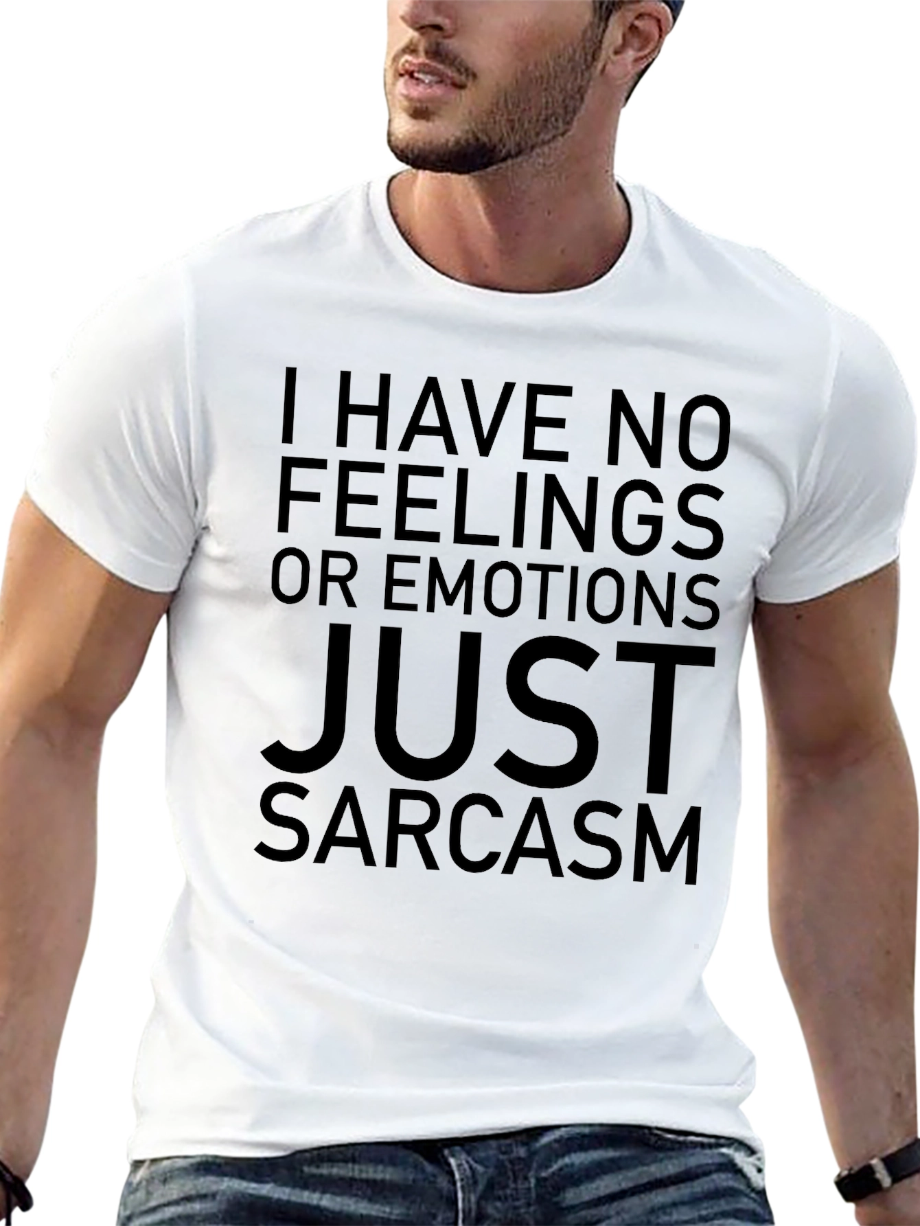 Sarcasm T-Shirt - No Feelings Just Wit