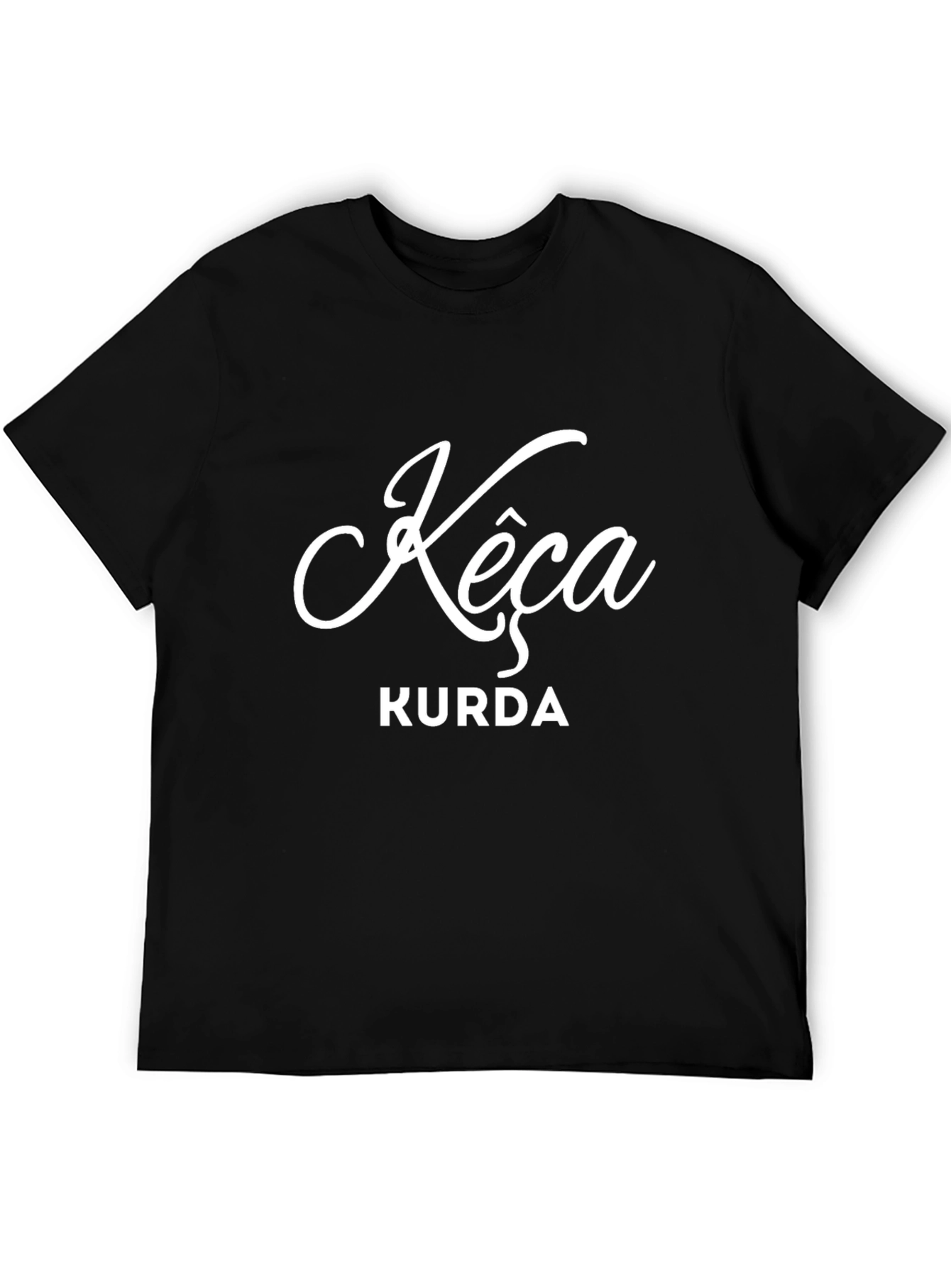 Keca Kurda Black T-Shirt - Kurdish Pride Tee