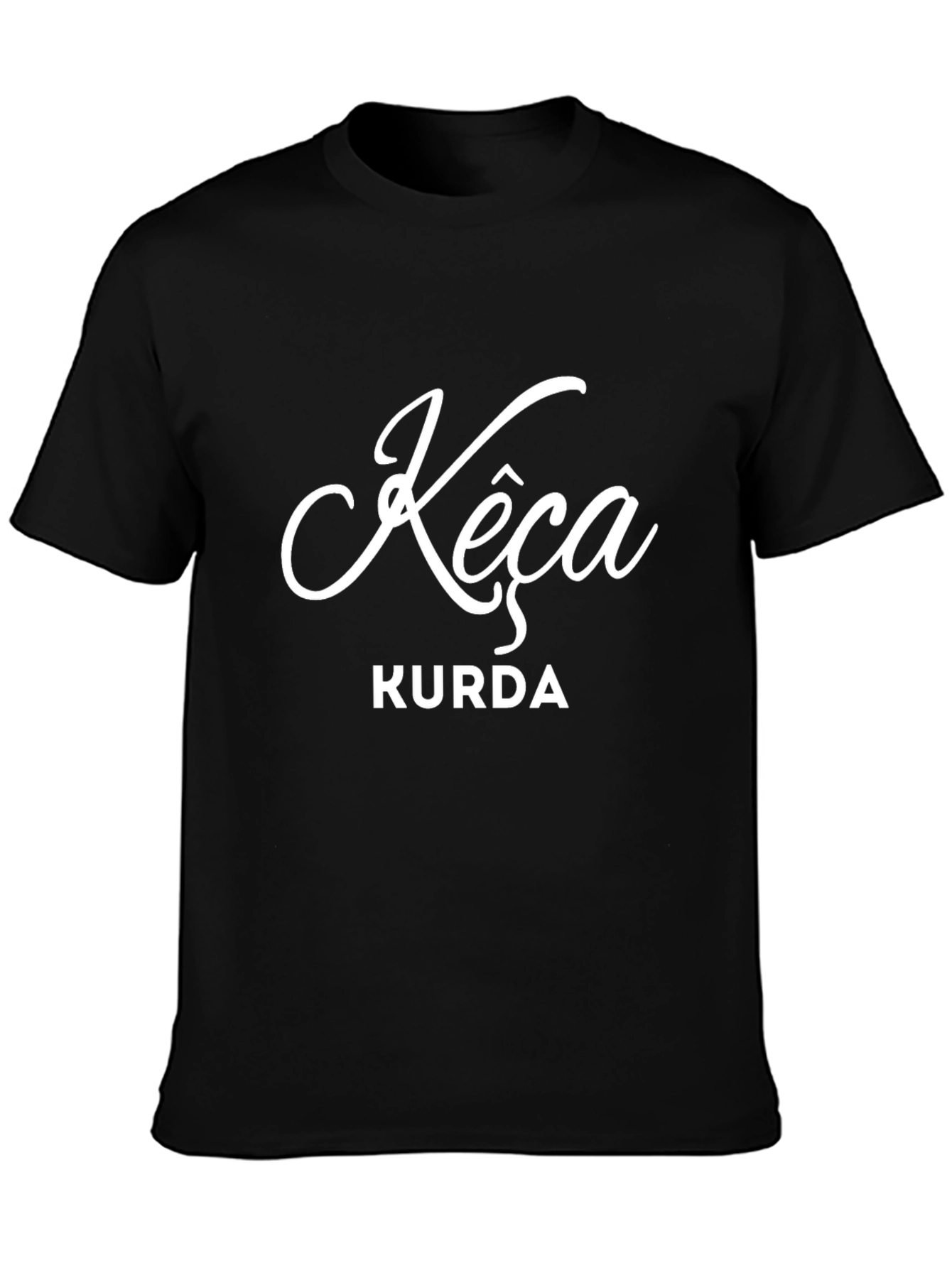 Keca Kurda Black T-Shirt - Kurdish Pride Tee