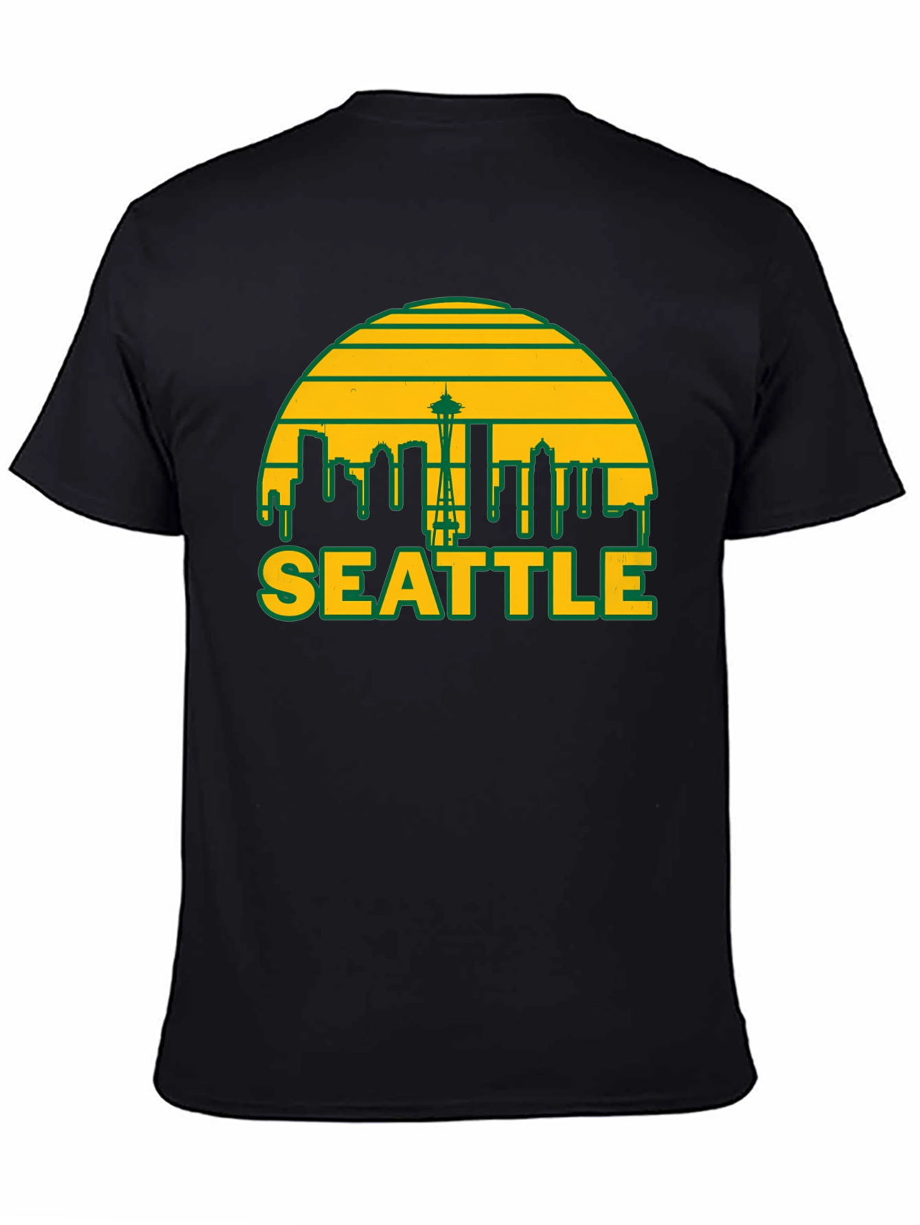 Seattle Skyline Graphic T-Shirt