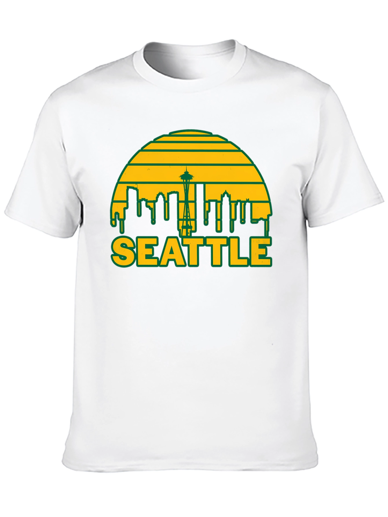 Seattle Skyline Graphic T-Shirt