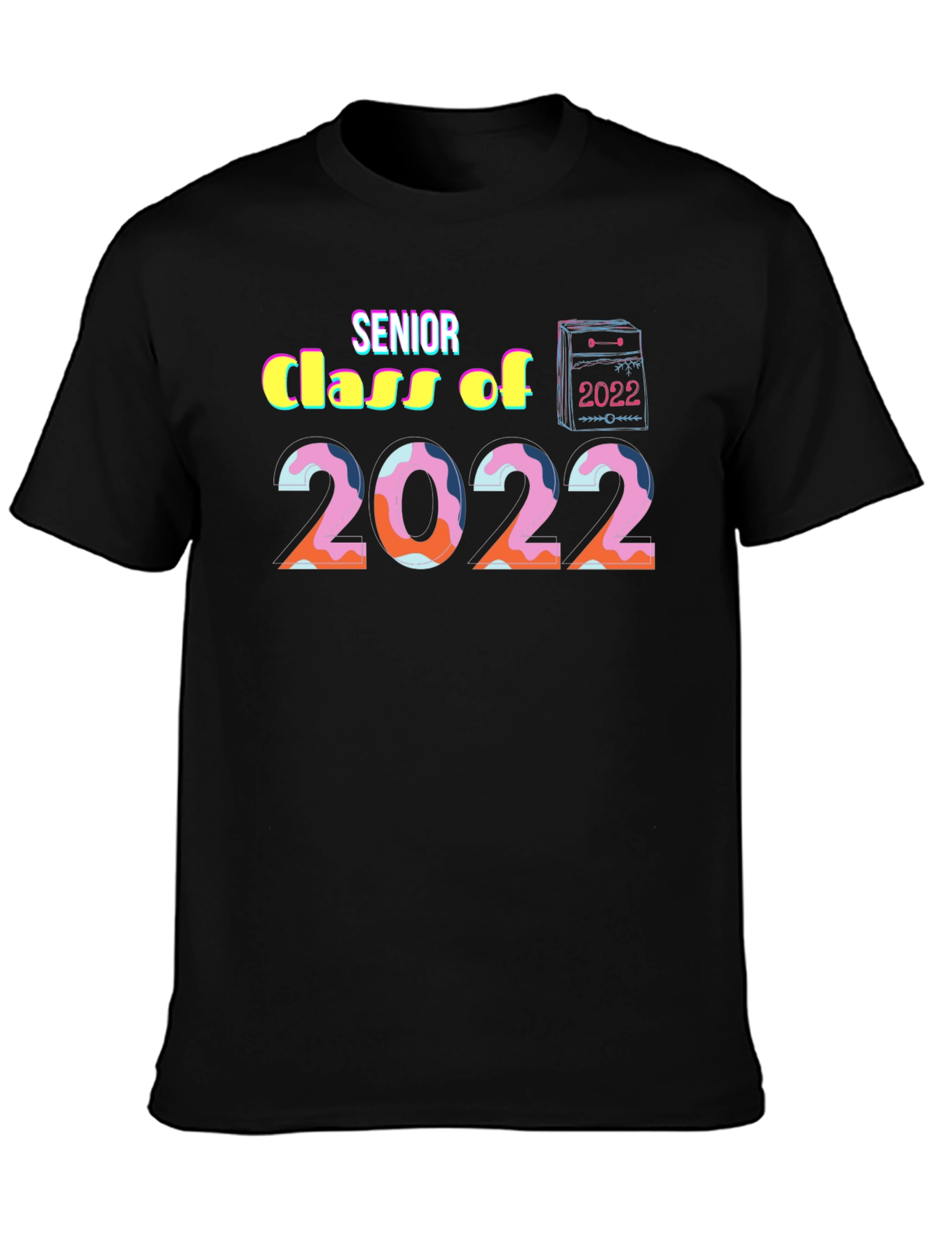 Senior Class of 2022 Black T-Shirt