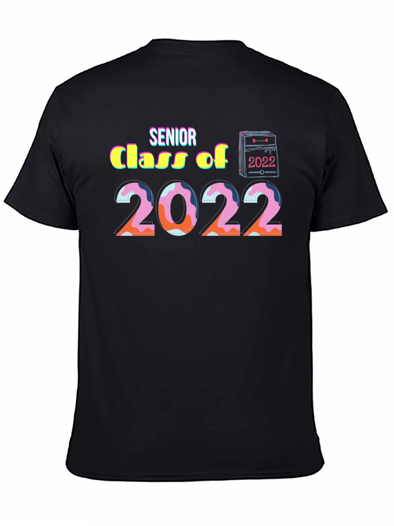 Senior Class of 2022 Black T-Shirt