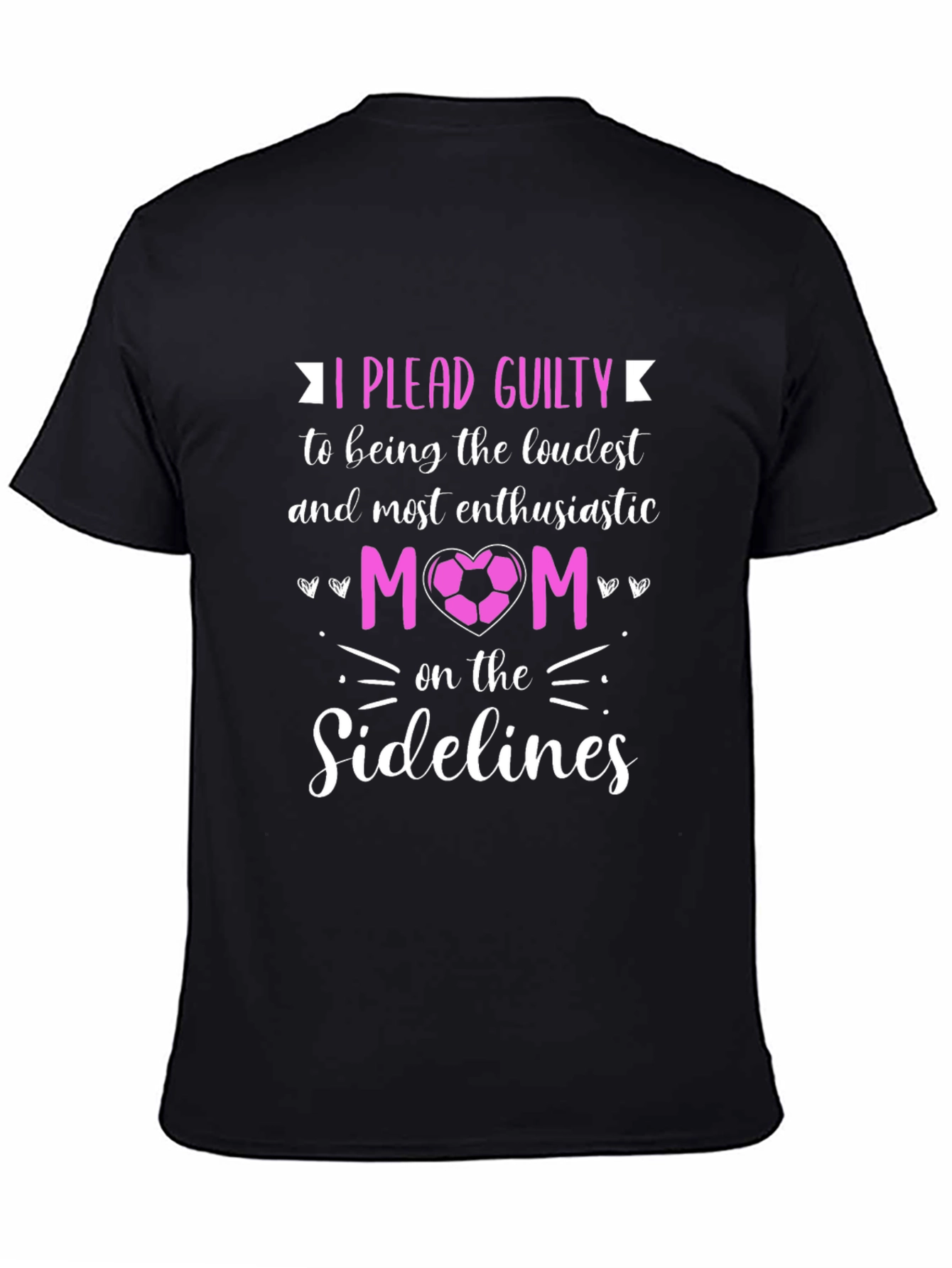 Loudest Enthusiastic Mom Soccer T-Shirt