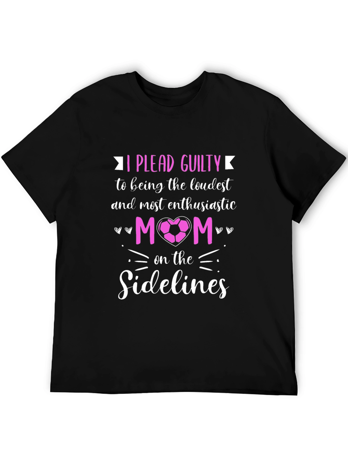 Loudest Enthusiastic Mom Soccer T-Shirt