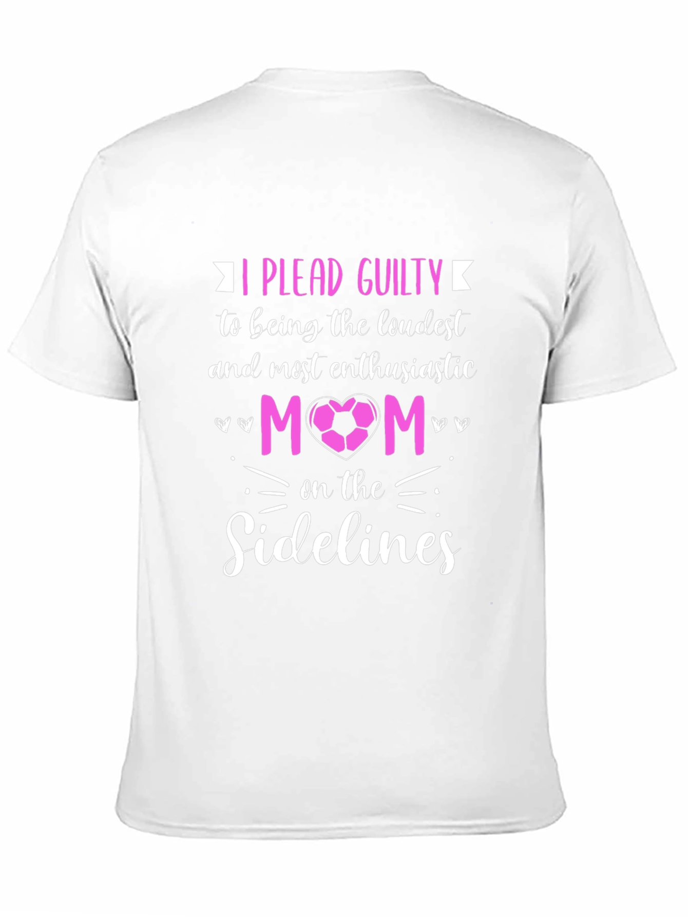 Loudest Enthusiastic Mom Soccer T-Shirt
