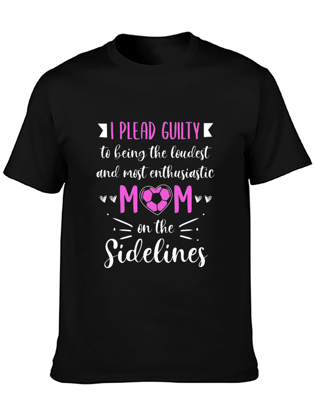 Loudest Enthusiastic Mom Soccer T-Shirt