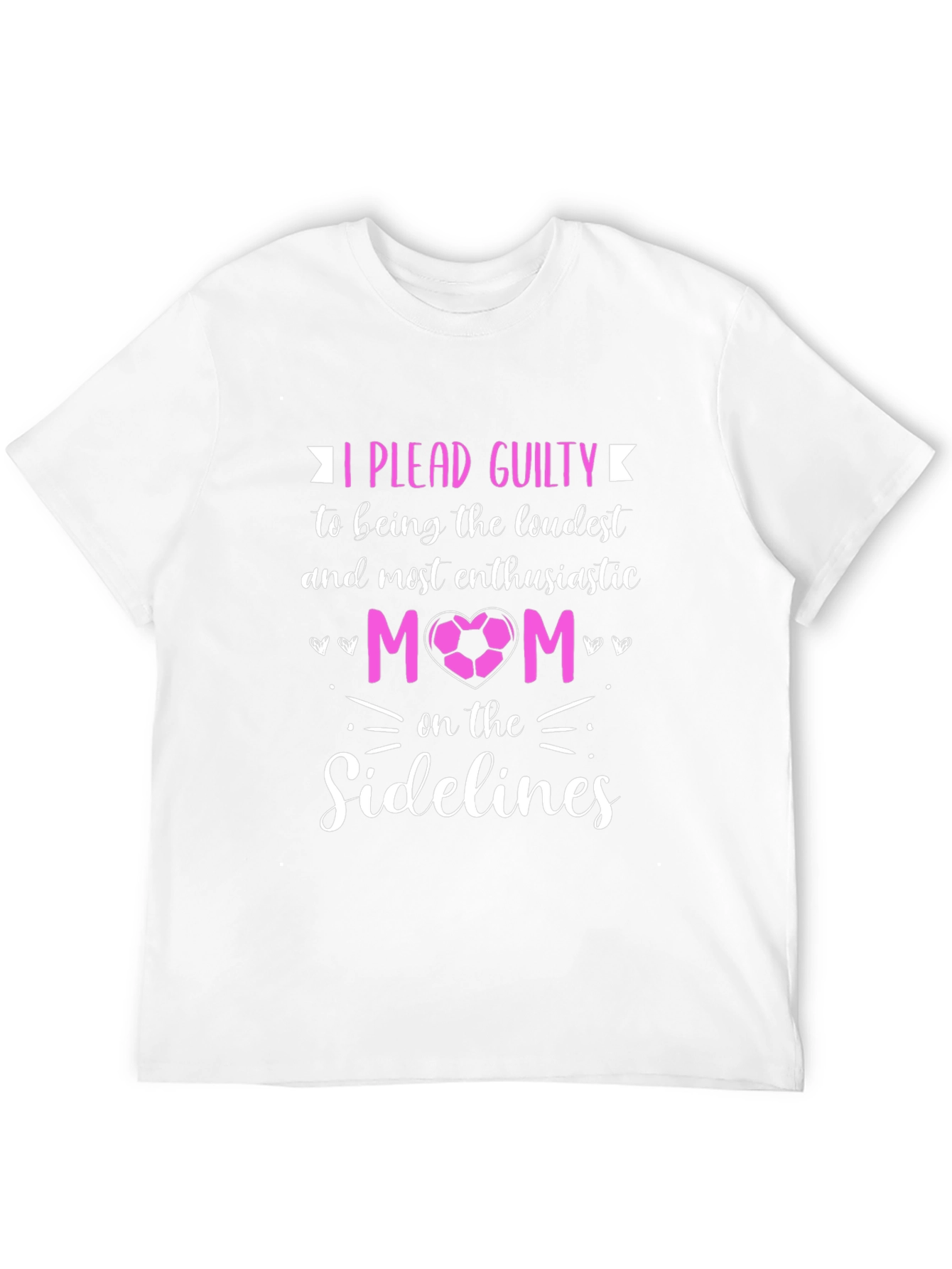 Loudest Enthusiastic Mom Soccer T-Shirt