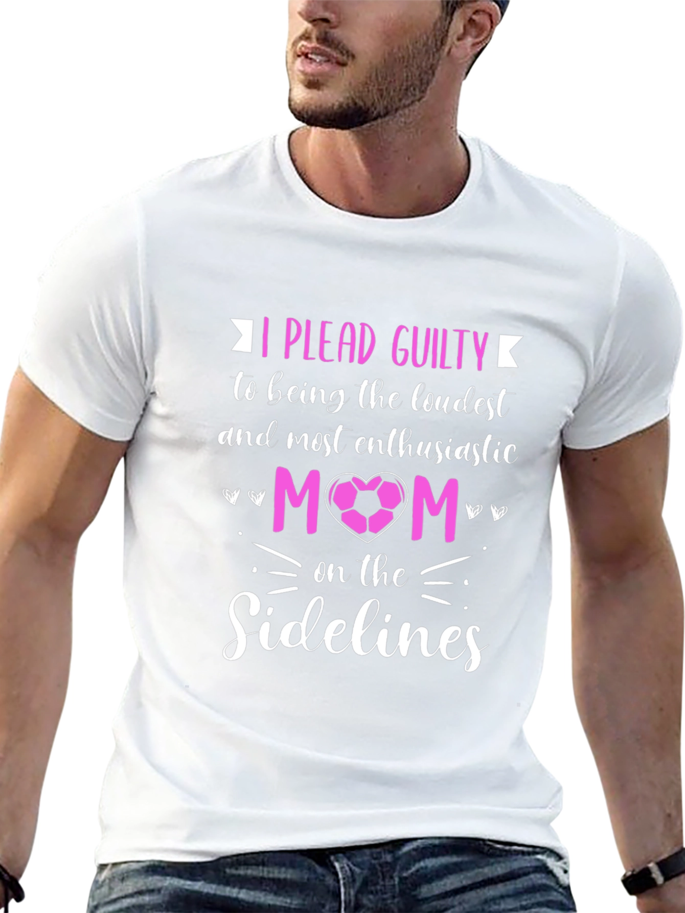Loudest Enthusiastic Mom Soccer T-Shirt