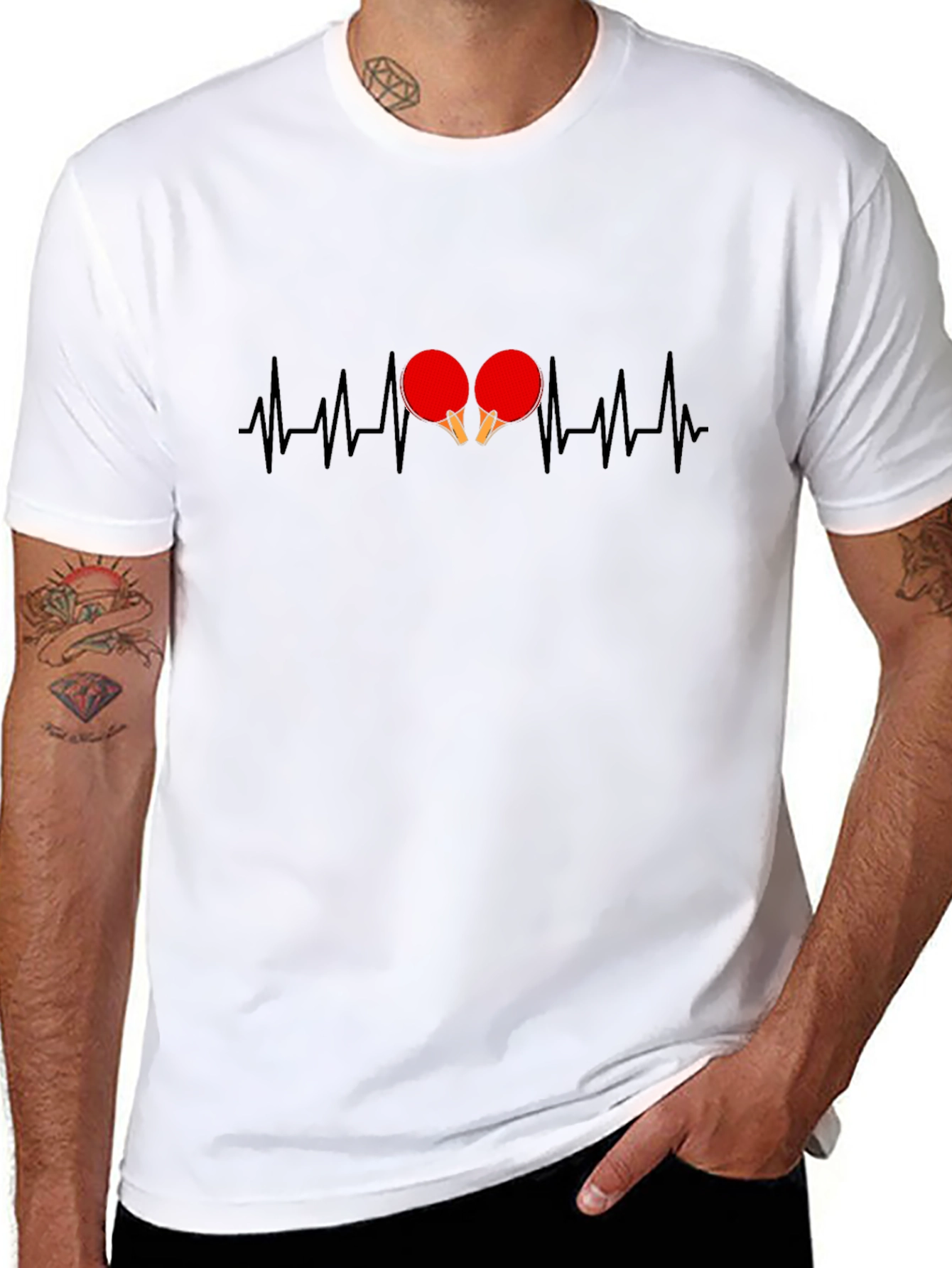 Ping Pong Heartbeat T-Shirt
