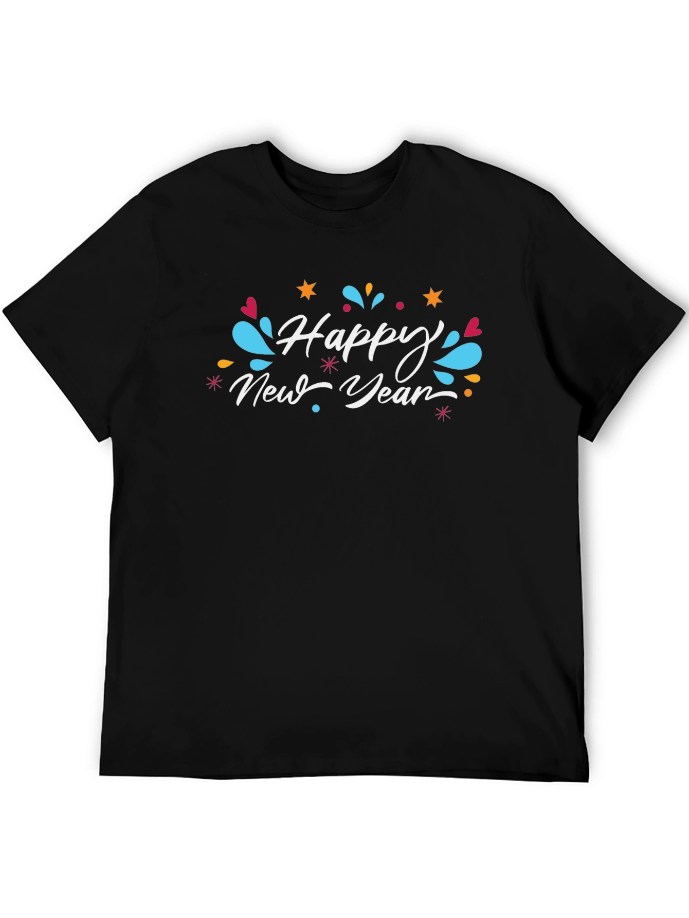 Happy New Year Graphic T-Shirt