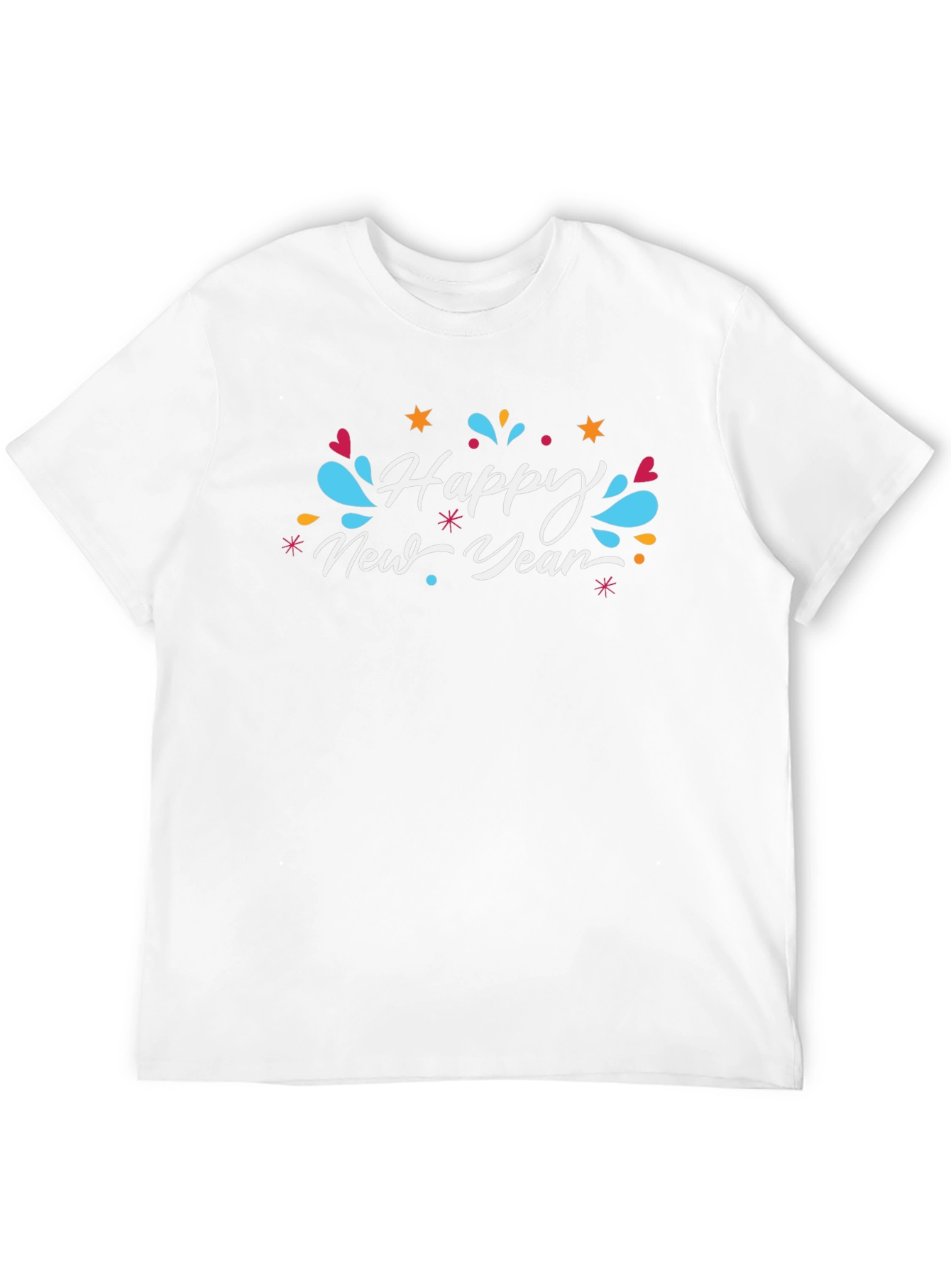 Happy New Year Graphic T-Shirt