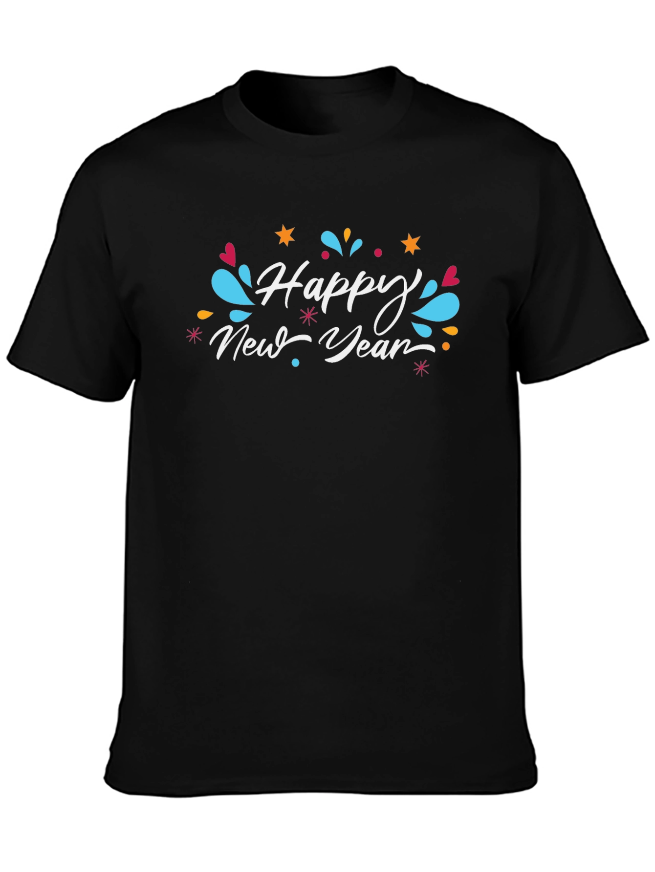 Happy New Year Graphic T-Shirt