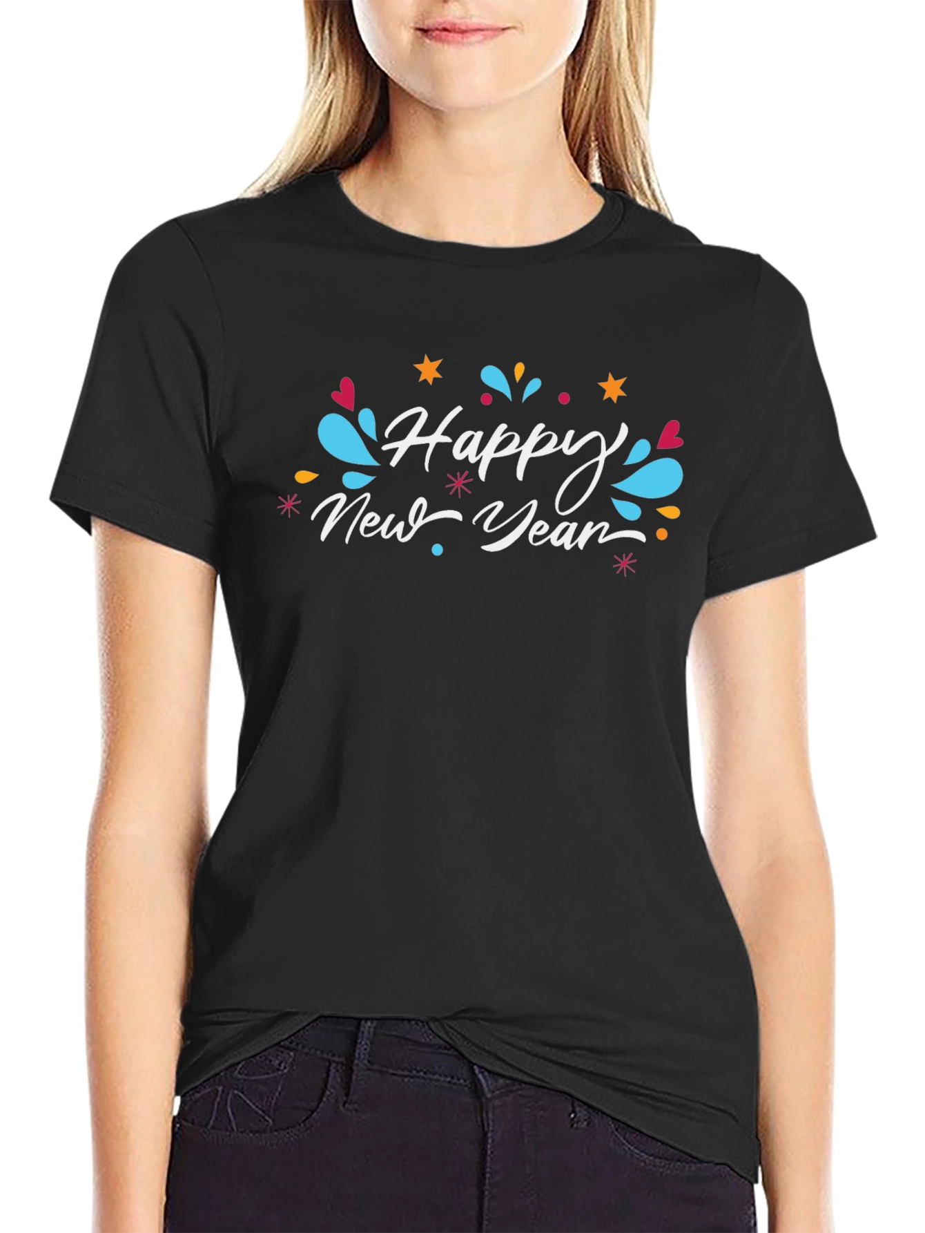 Happy New Year Graphic T-Shirt