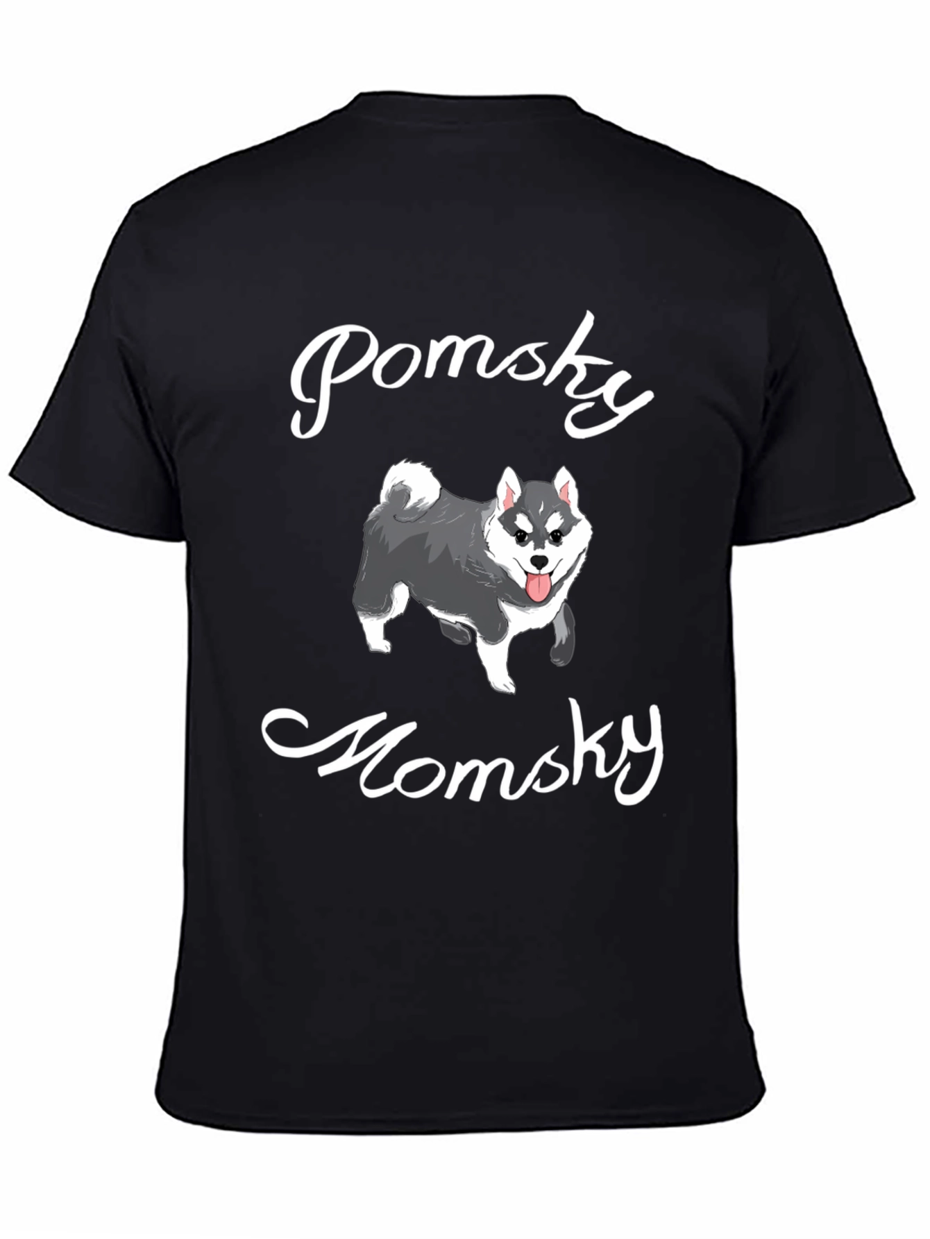 Pomsky Momsky T-Shirt - Dog Lover Tee
