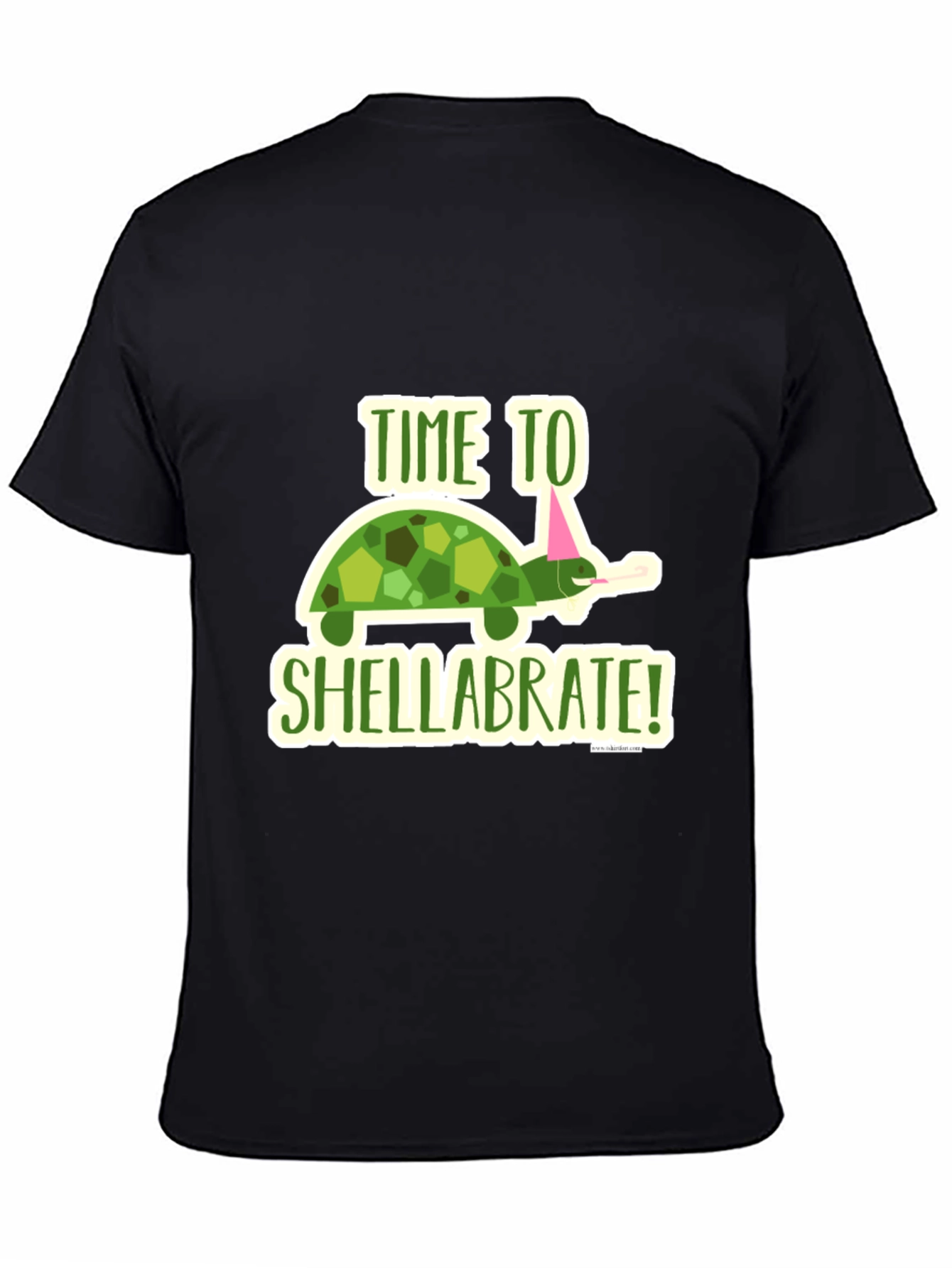 Time to Shellabrate! Turtle Graphic T-Shirt