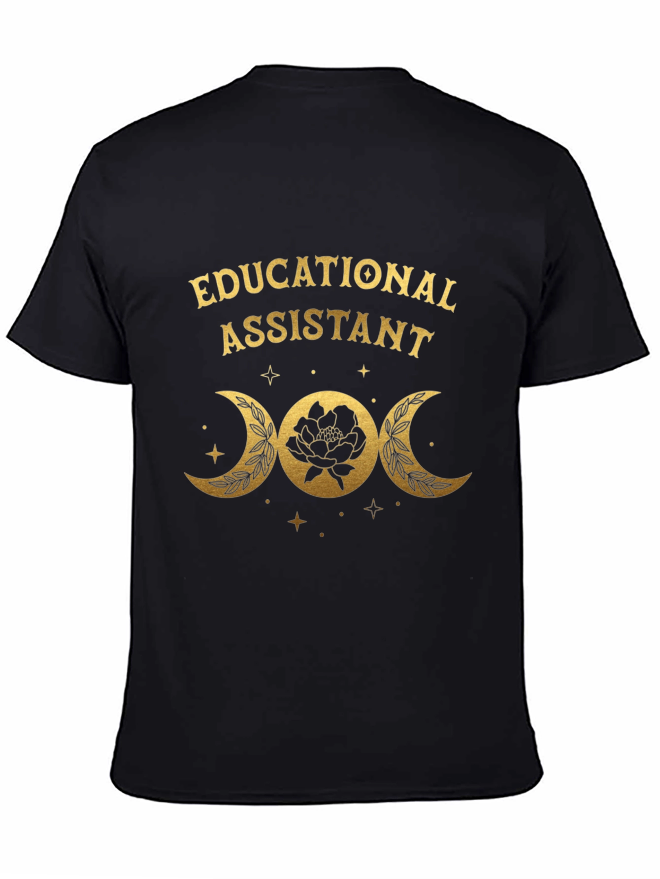 Educational Assistant Moon Phase T-Shirt