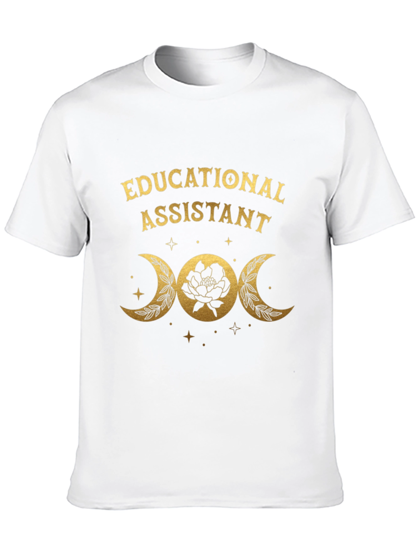 Educational Assistant Moon Phase T-Shirt