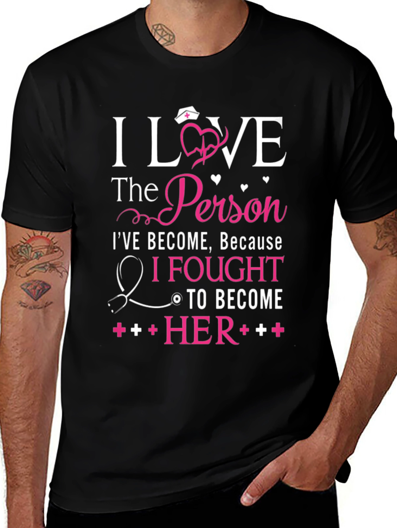 I Love The Person Nurse T-Shirt