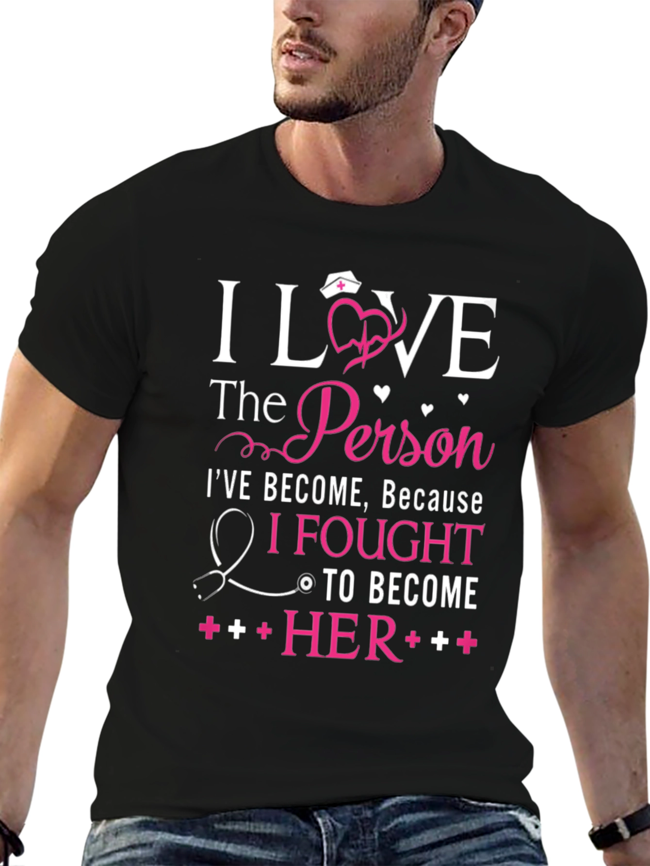 I Love The Person Nurse T-Shirt