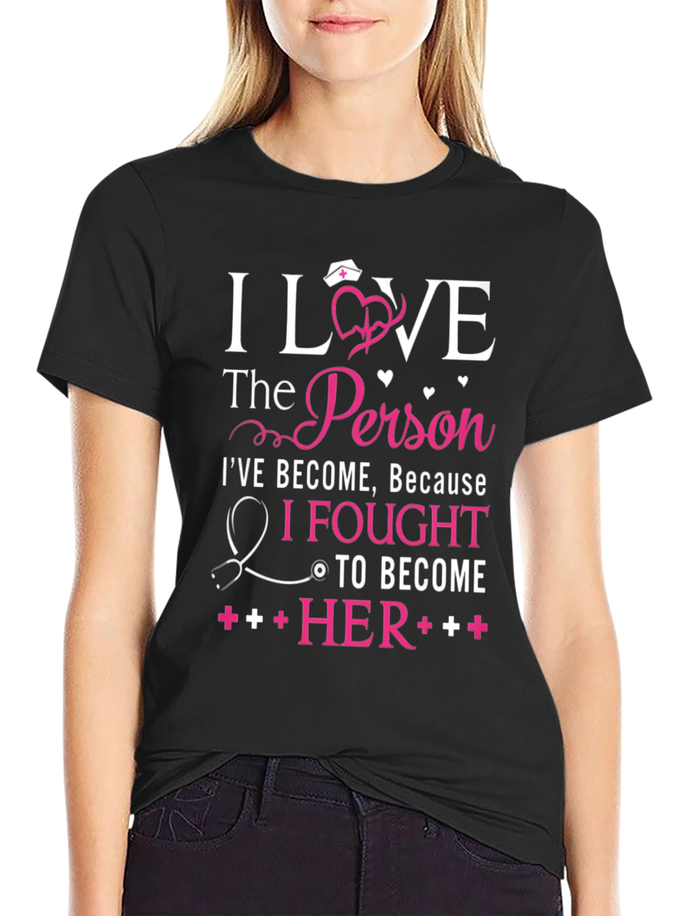 I Love The Person Nurse T-Shirt