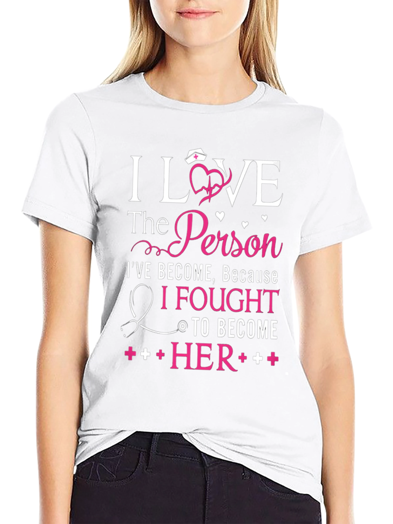 I Love The Person Nurse T-Shirt