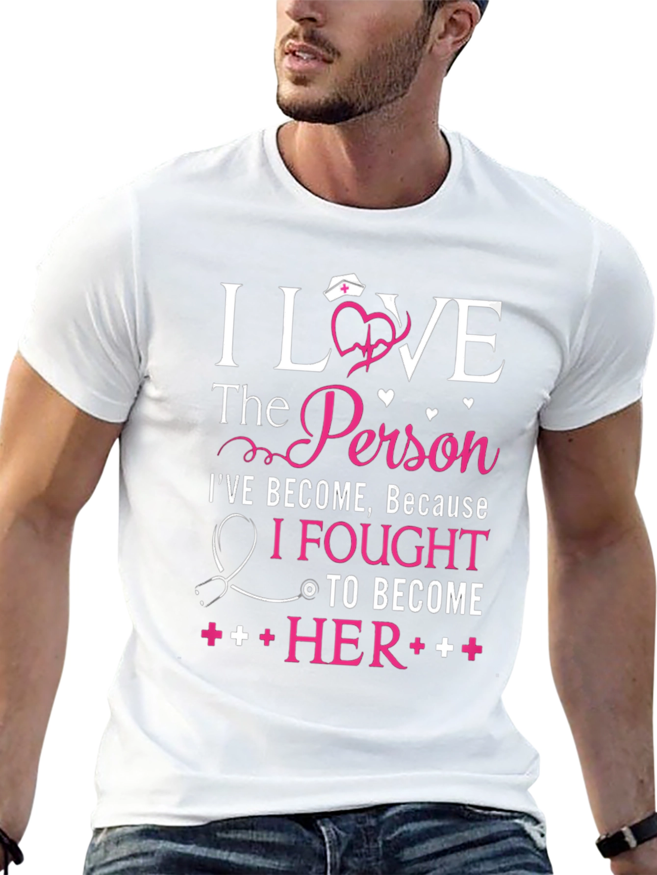 I Love The Person Nurse T-Shirt
