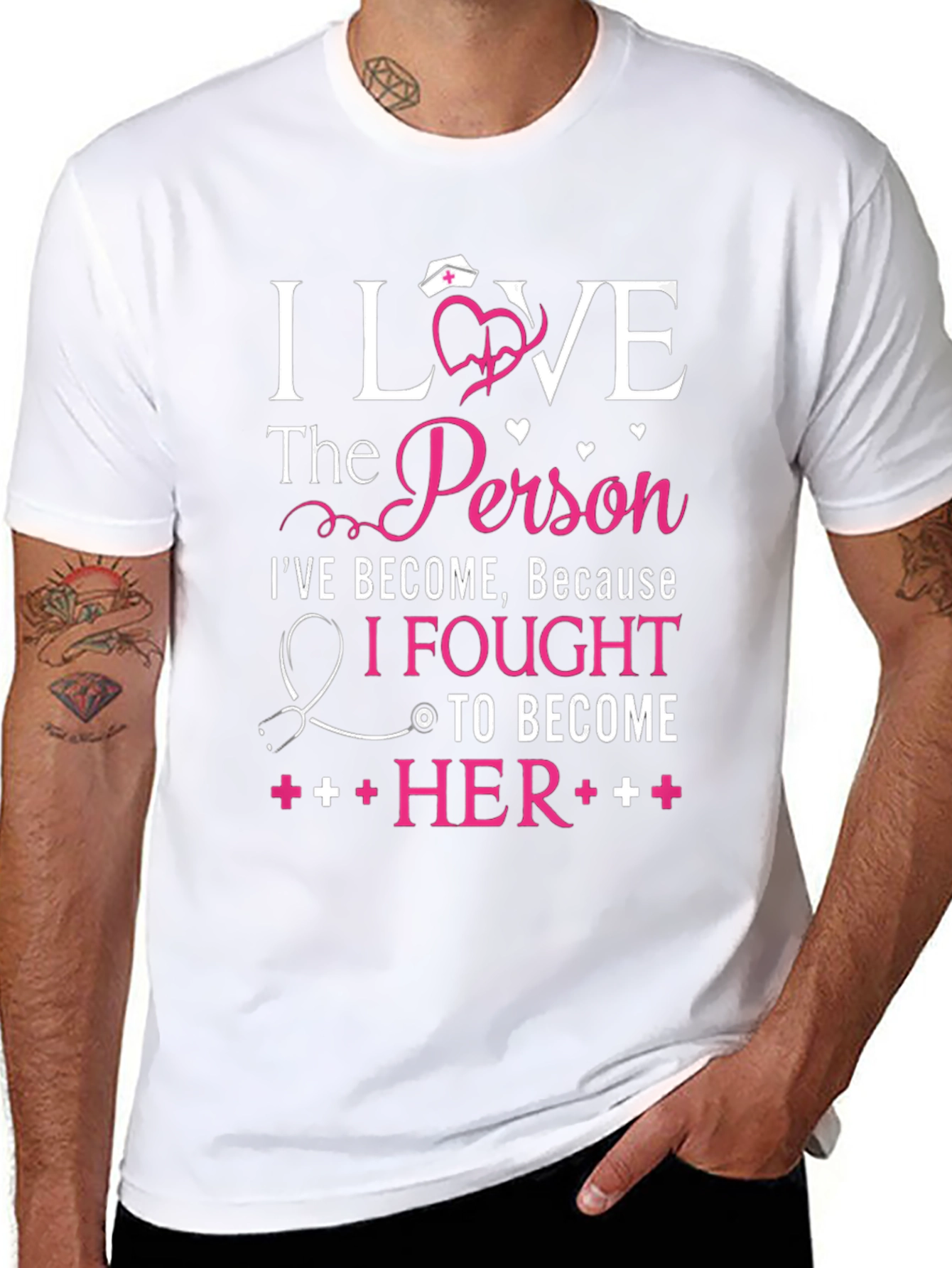 I Love The Person Nurse T-Shirt