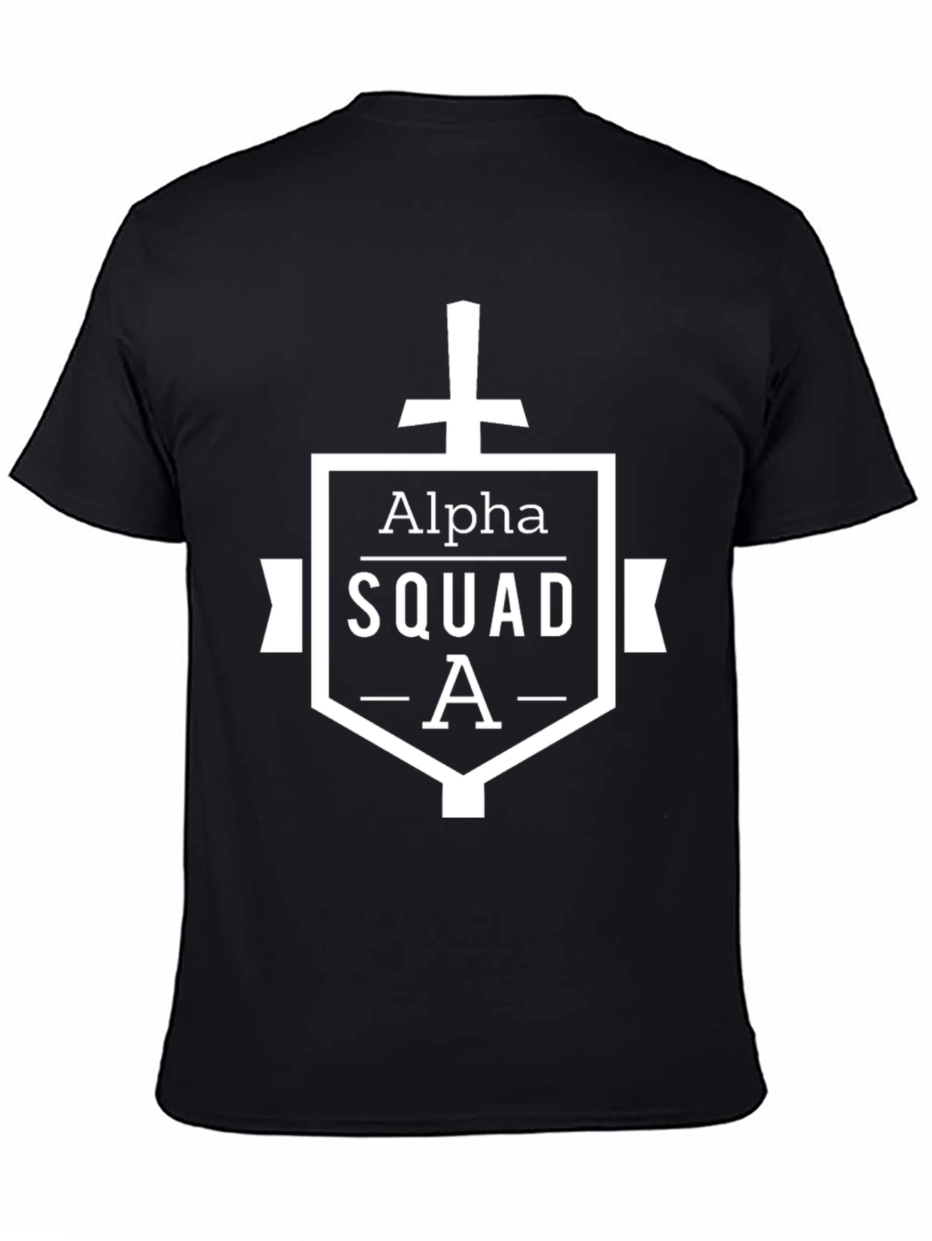 Alpha Squad A T-Shirt - Black