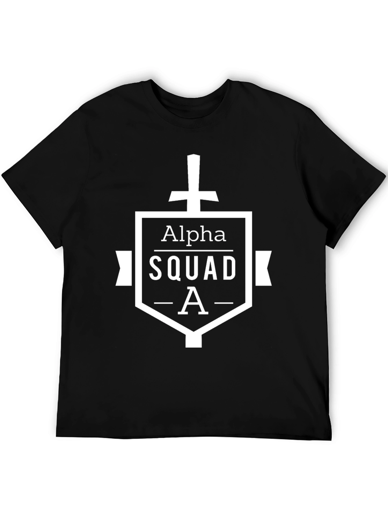 Alpha Squad A T-Shirt - Black
