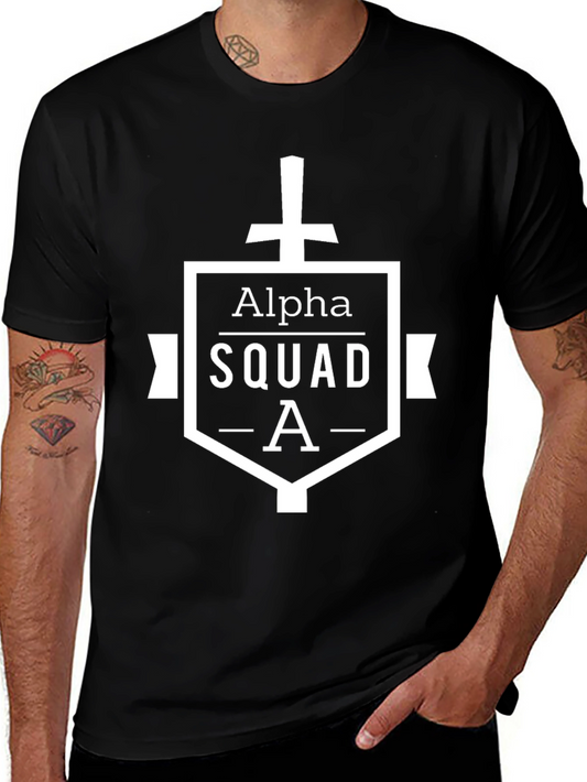 Alpha Squad A T-Shirt - Black