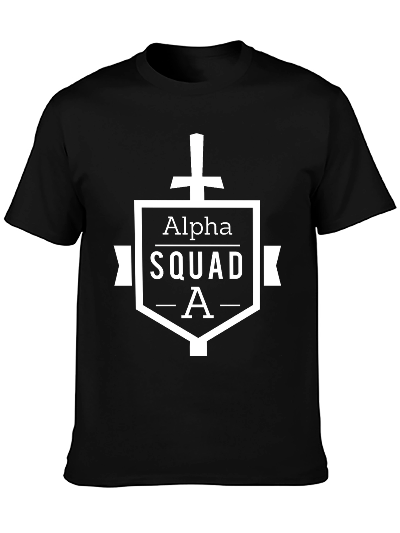 Alpha Squad A T-Shirt - Black