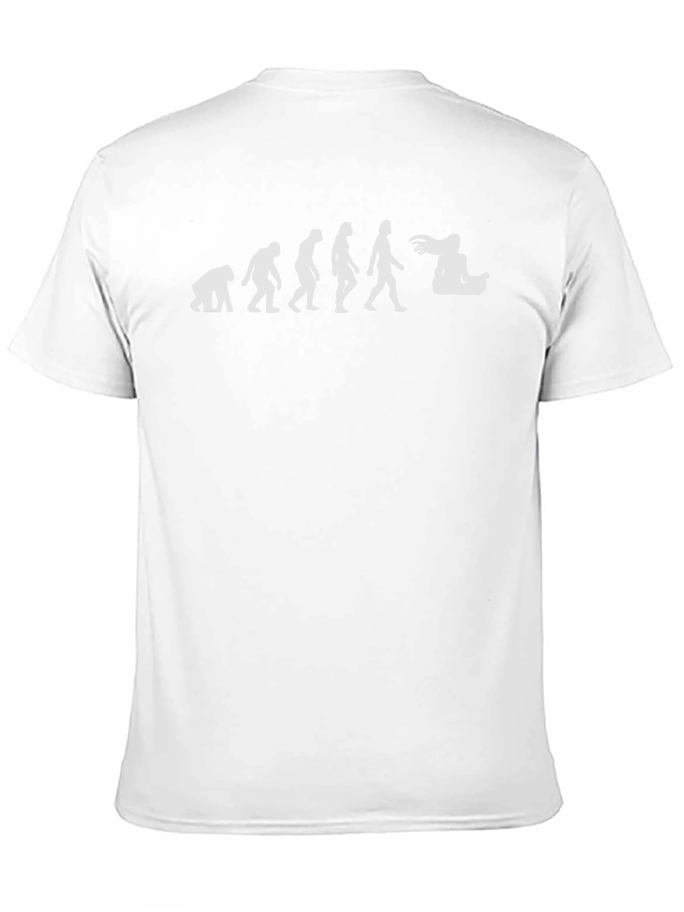 Evolution Yoga T-Shirt - Funny Meditating Design