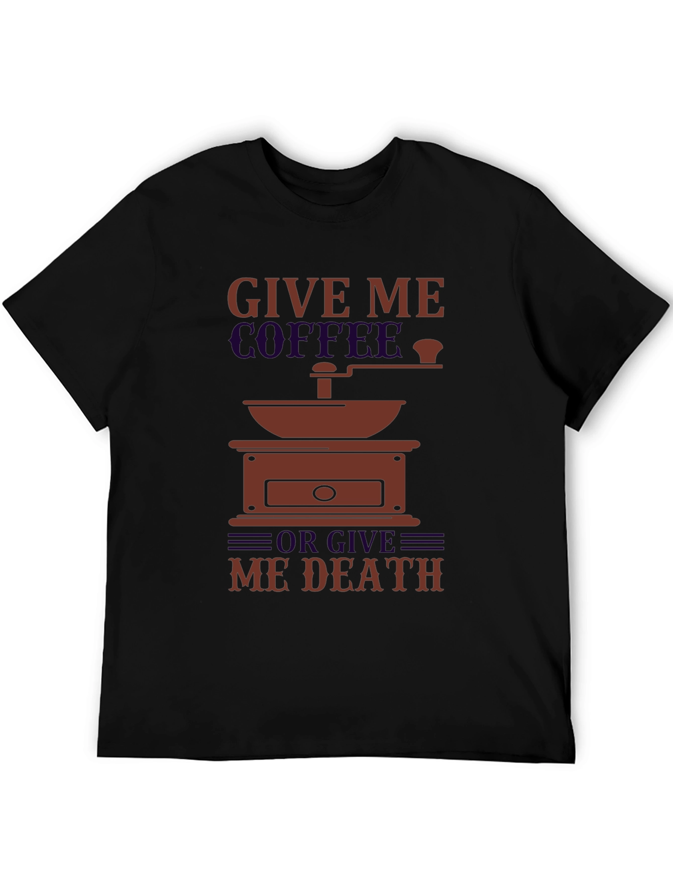Coffee or Death Graphic T-Shirt