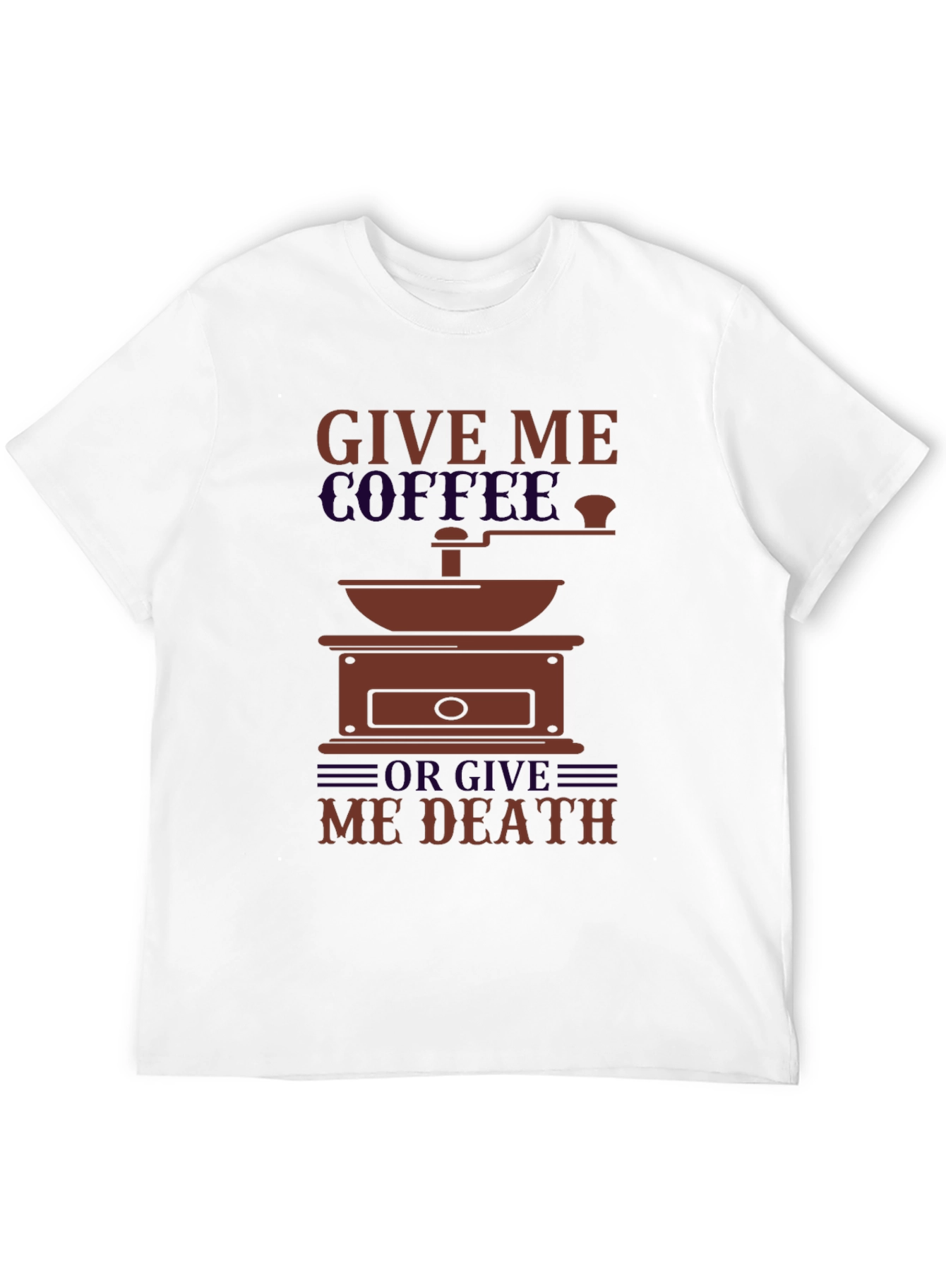 Coffee or Death Graphic T-Shirt