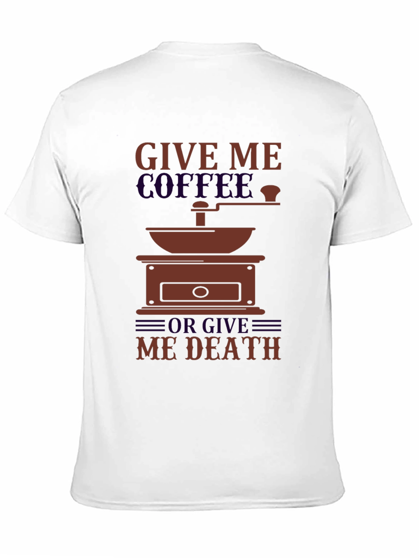 Coffee or Death Graphic T-Shirt