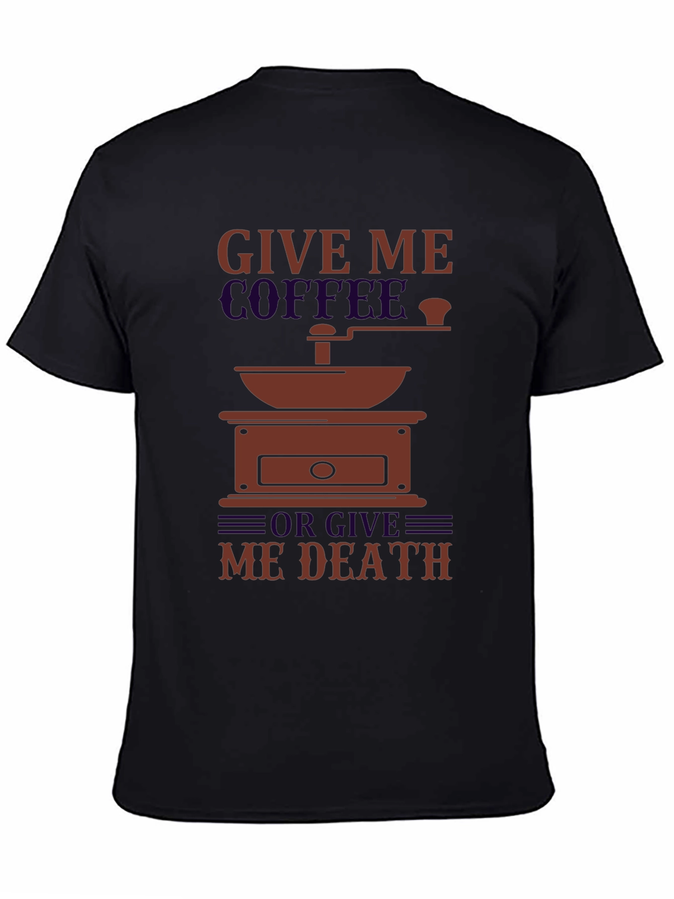 Coffee or Death Graphic T-Shirt