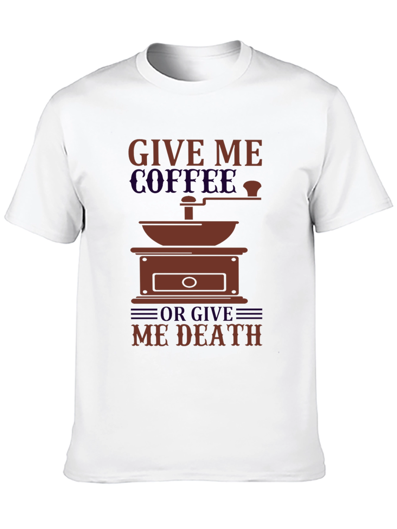 Coffee or Death Graphic T-Shirt
