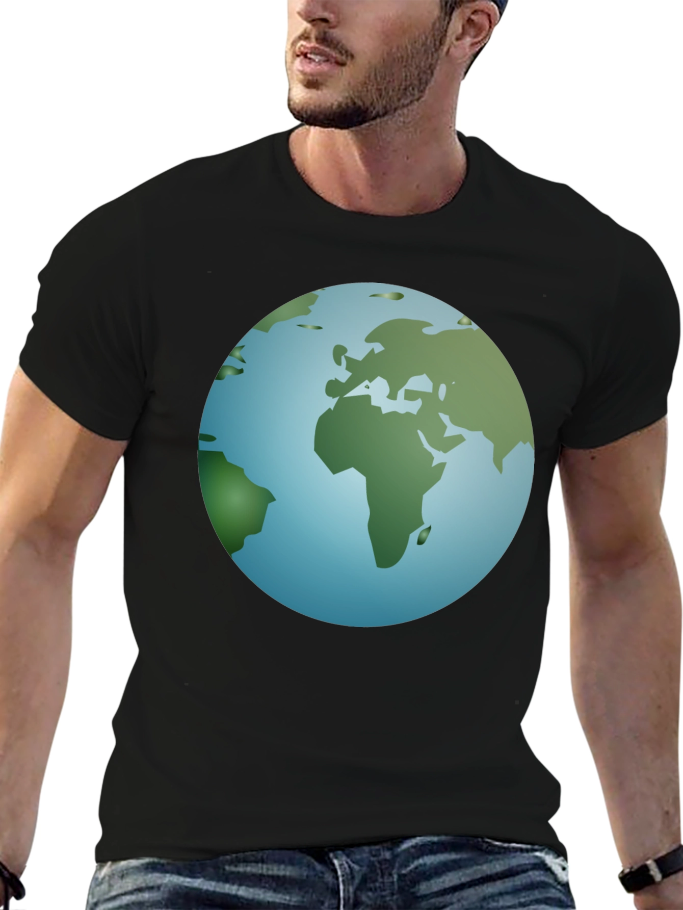 Earth Graphic Tee - Global Awareness Shirt