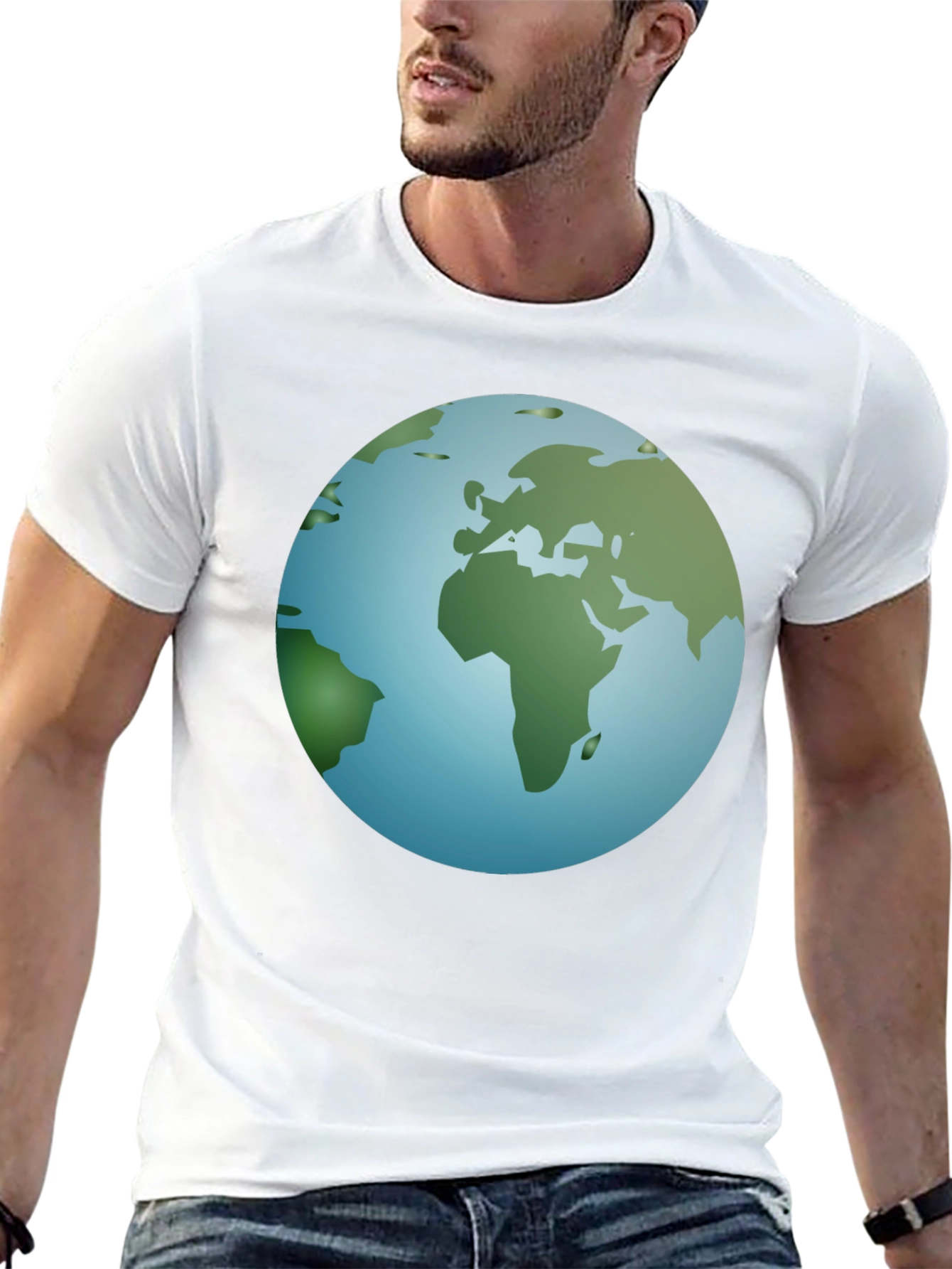 Earth Graphic Tee - Global Awareness Shirt