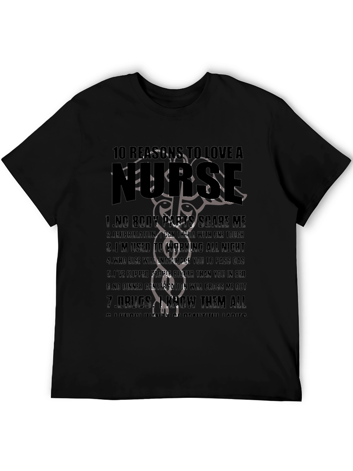 Nurse Appreciation T-Shirt - 10 Reasons to Love