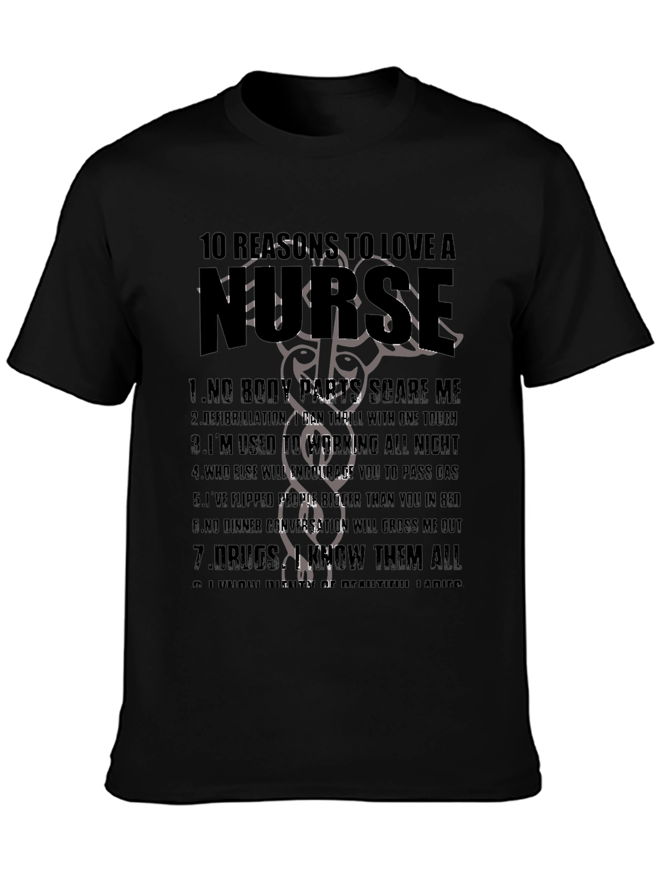 Nurse Appreciation T-Shirt - 10 Reasons to Love